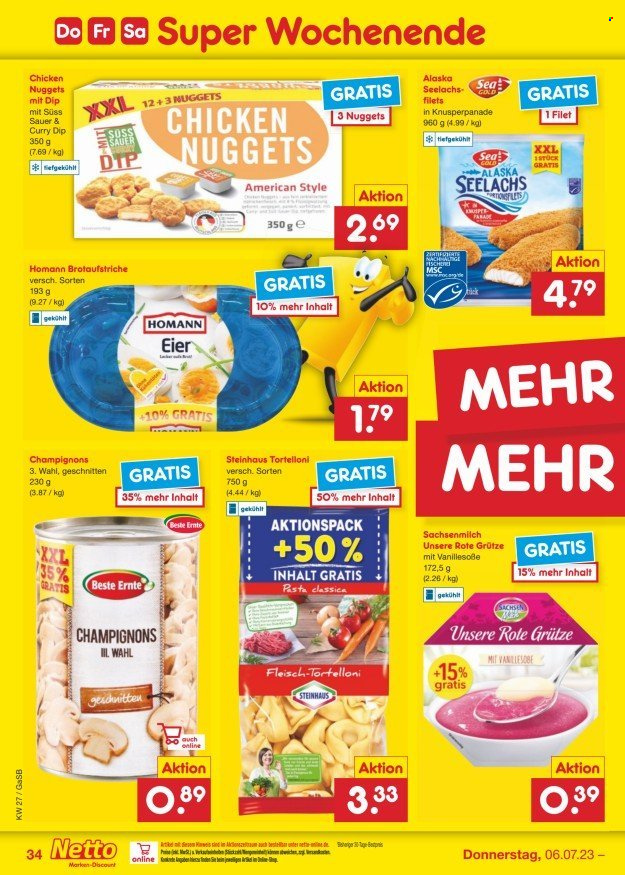 Netto Marken-Discount Prospekte  - 3.07.2023 - 8.07.2023. Seite 34