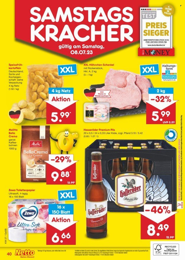 Netto Marken-Discount Prospekte  - 3.07.2023 - 8.07.2023. Seite 40