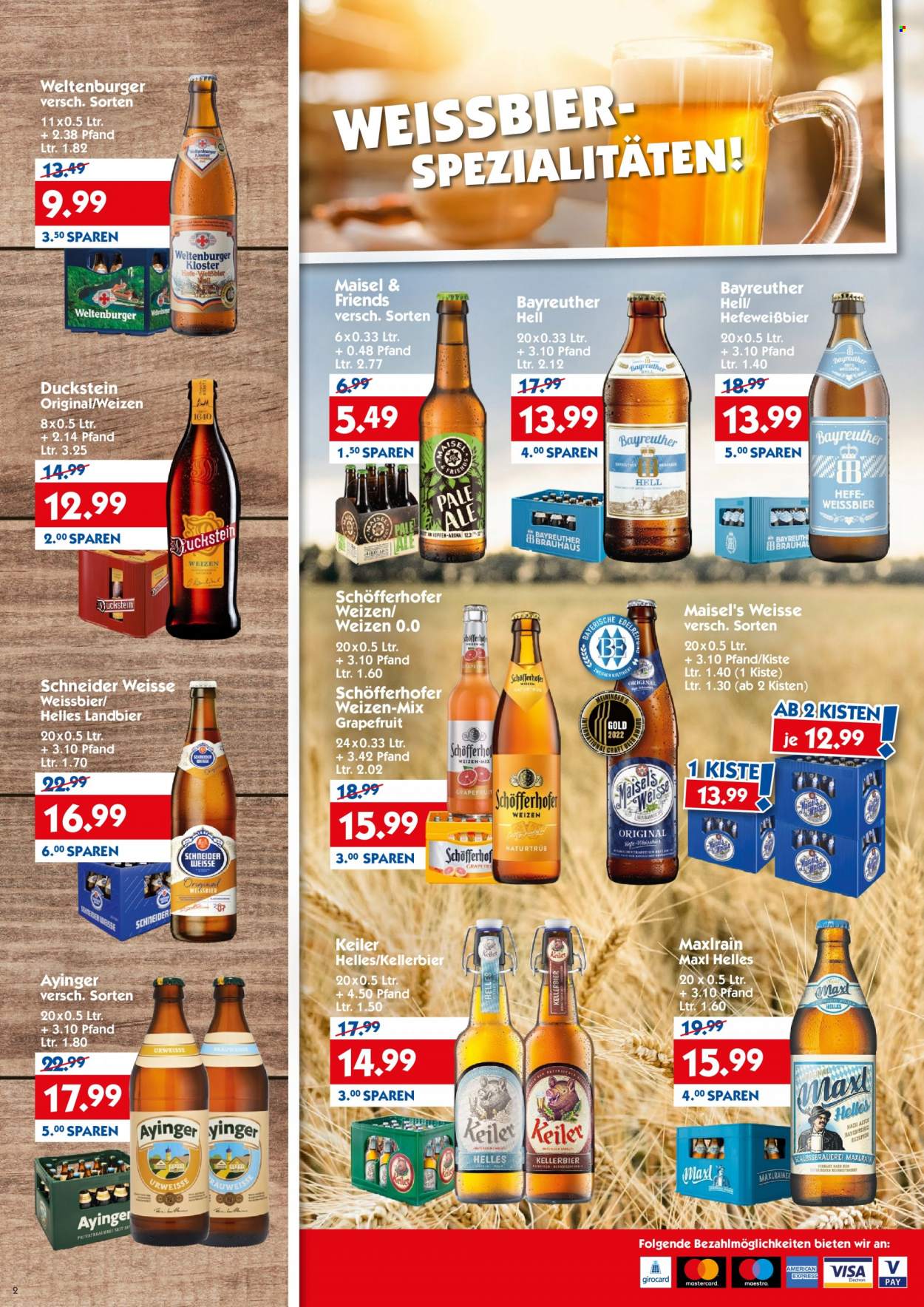 Hol'ab! Getränkemarkt Prospekte  - 3.07.2023 - 8.07.2023. Seite 2