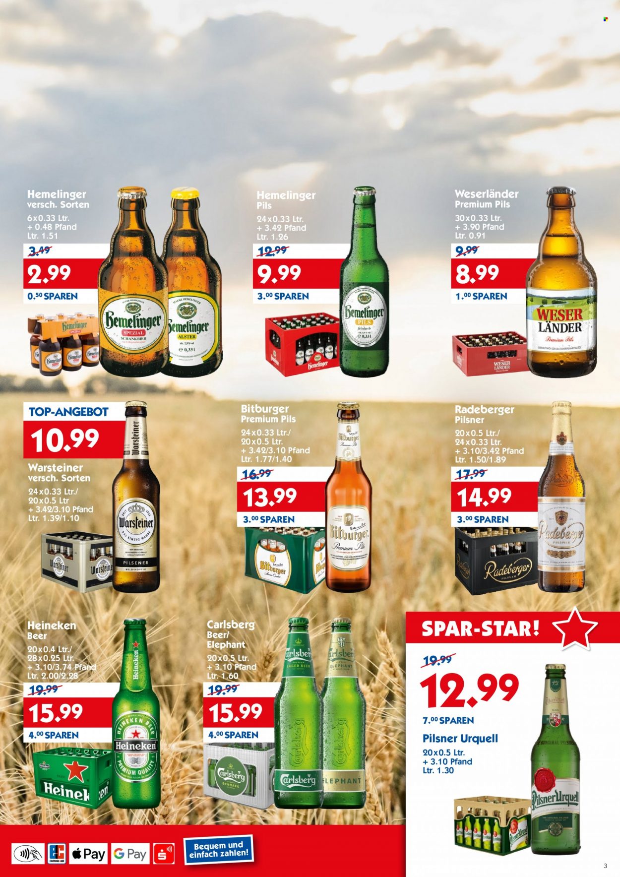 Hol'ab! Getränkemarkt Prospekte  - 3.07.2023 - 8.07.2023. Seite 3