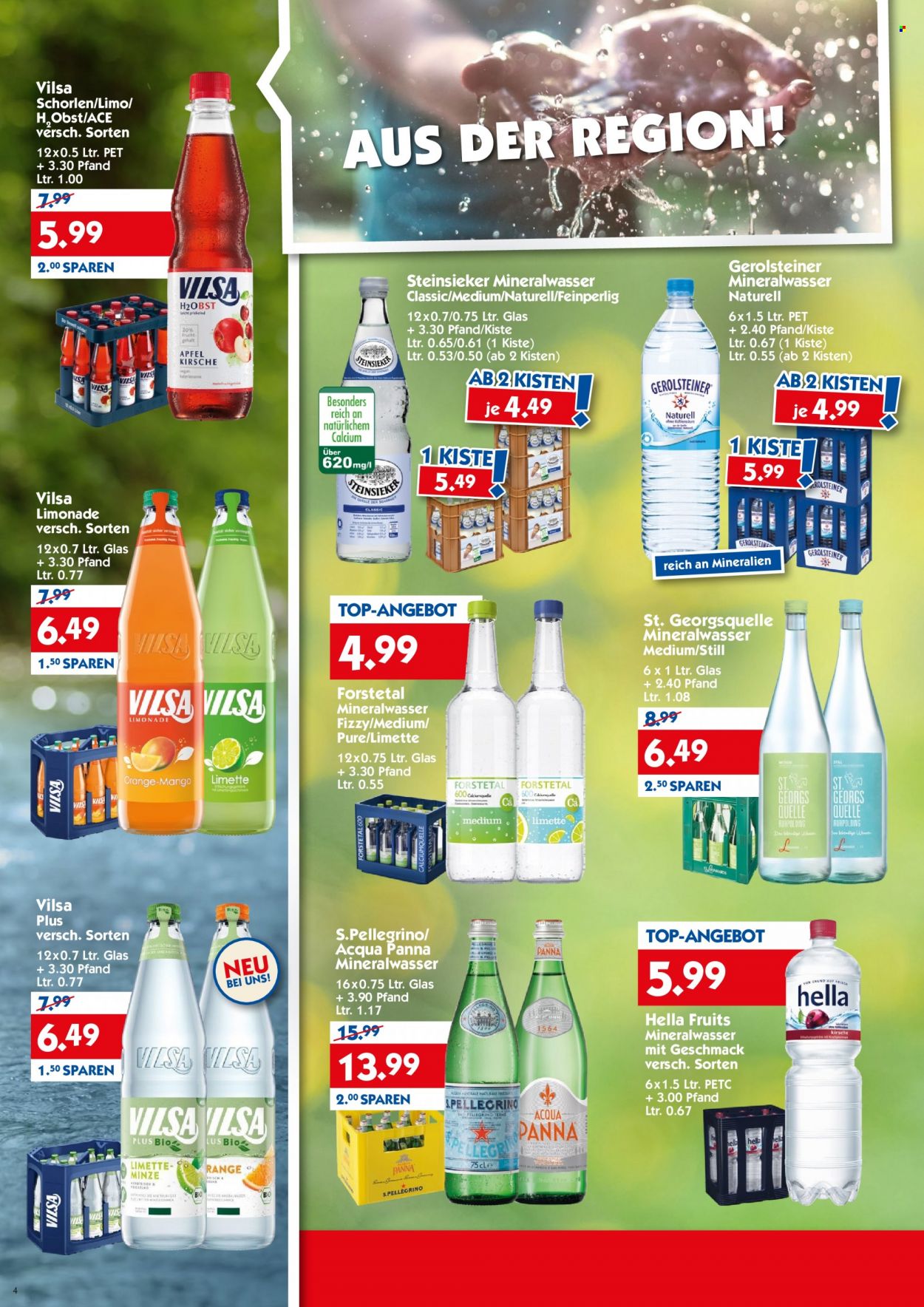 Hol'ab! Getränkemarkt Prospekte  - 3.07.2023 - 8.07.2023. Seite 4