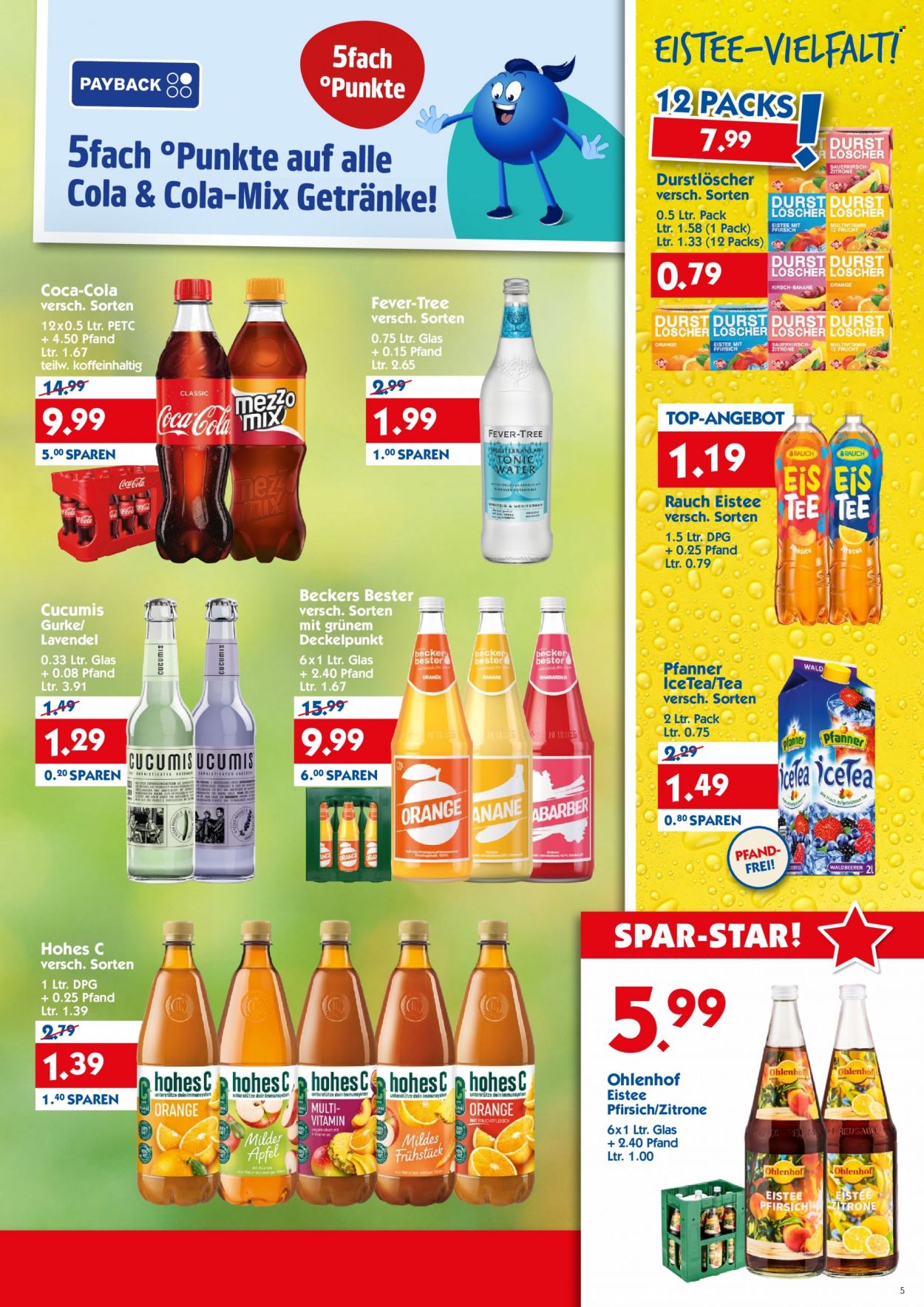 Hol'ab! Getränkemarkt Prospekte  - 3.07.2023 - 8.07.2023. Seite 5