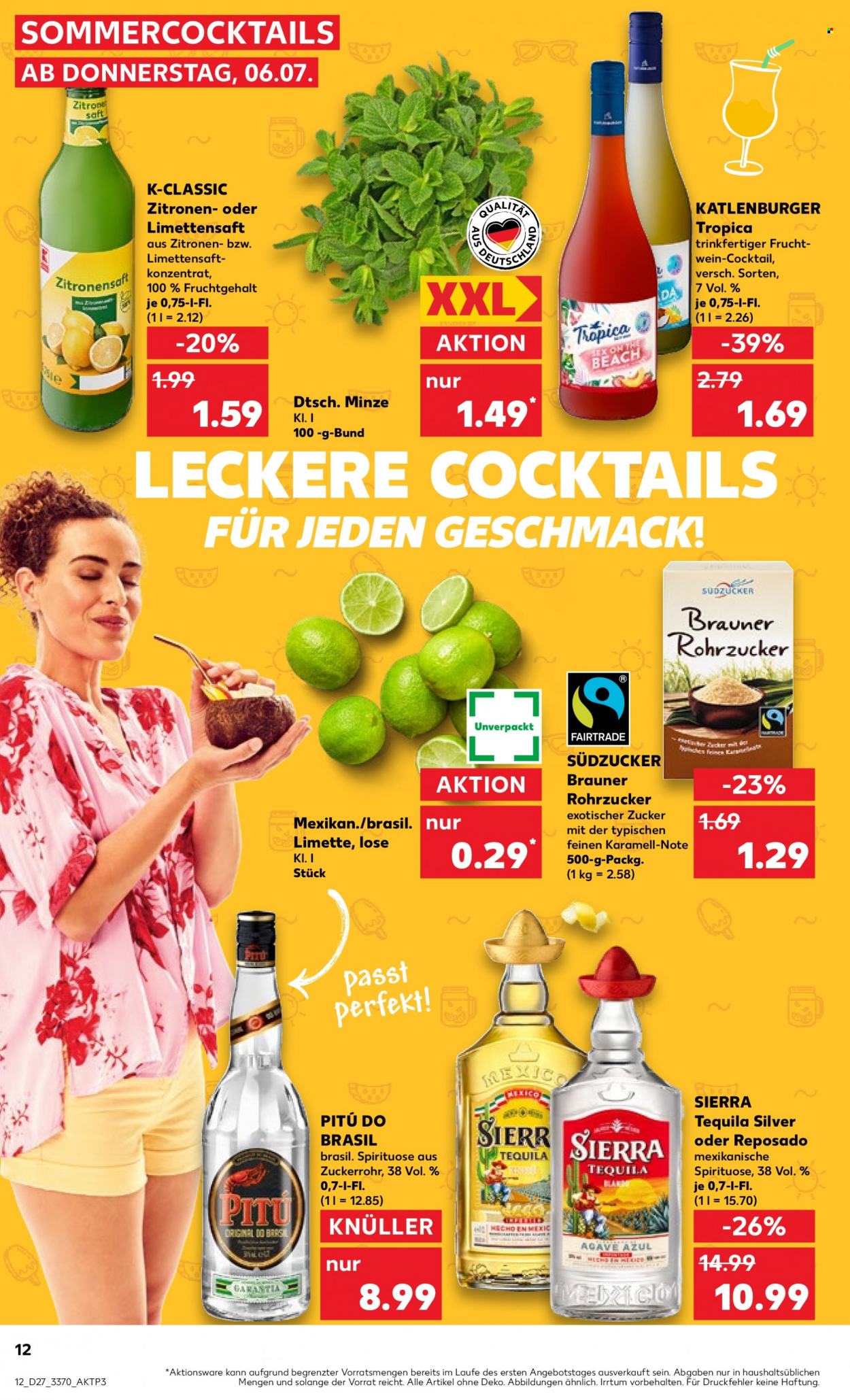 Kaufland Prospekte  - 6.07.2023 - 12.07.2023. Seite 12