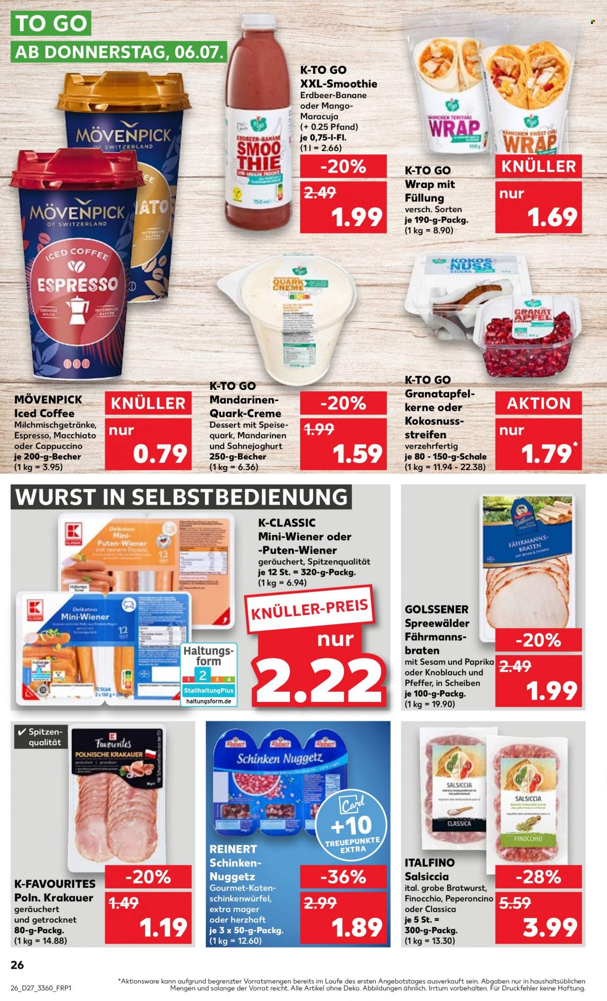 Kaufland Prospekte  - 6.07.2023 - 12.07.2023. Seite 26