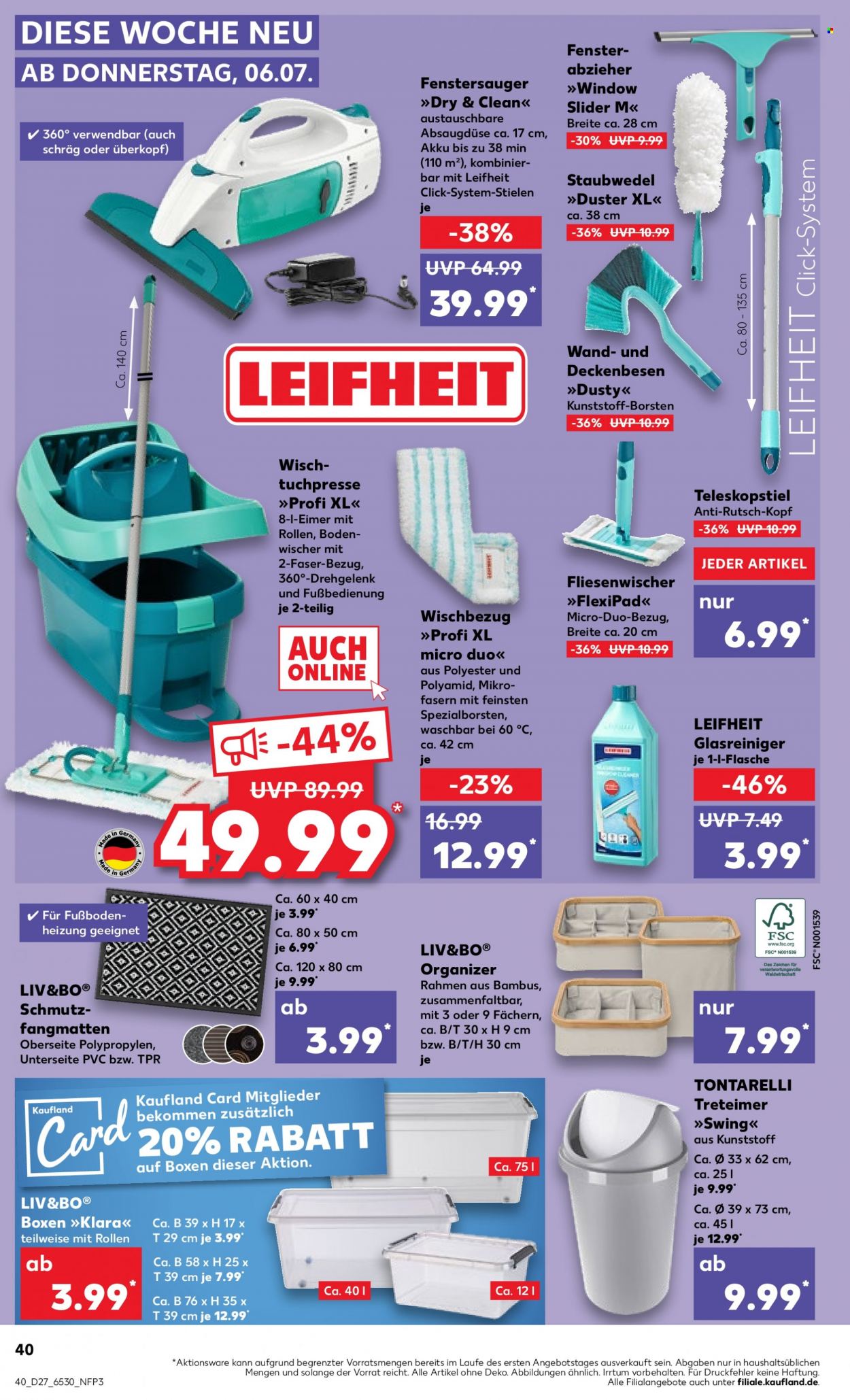 Kaufland Prospekte  - 6.07.2023 - 12.07.2023. Seite 40
