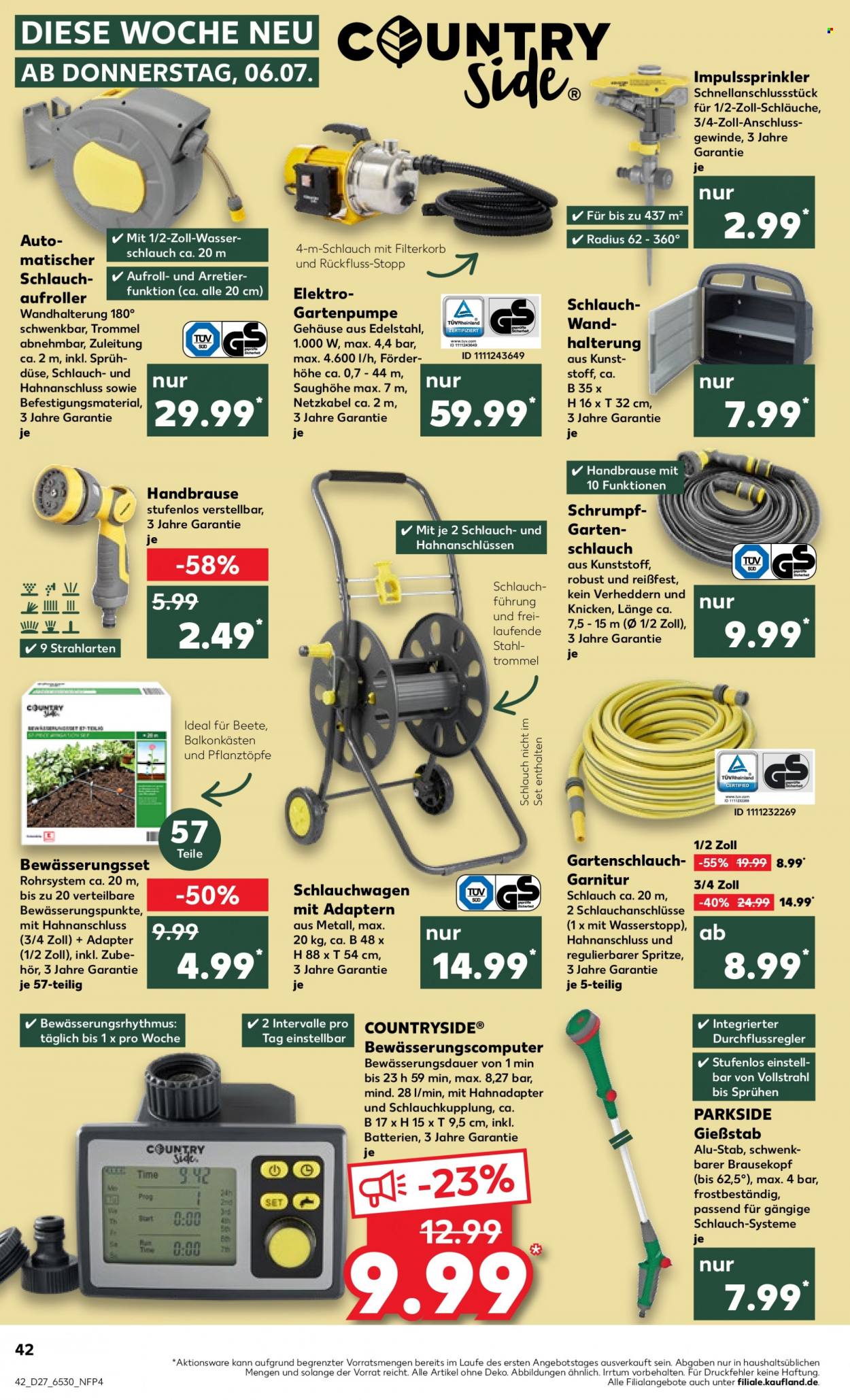 Kaufland Prospekte  - 6.07.2023 - 12.07.2023. Seite 42