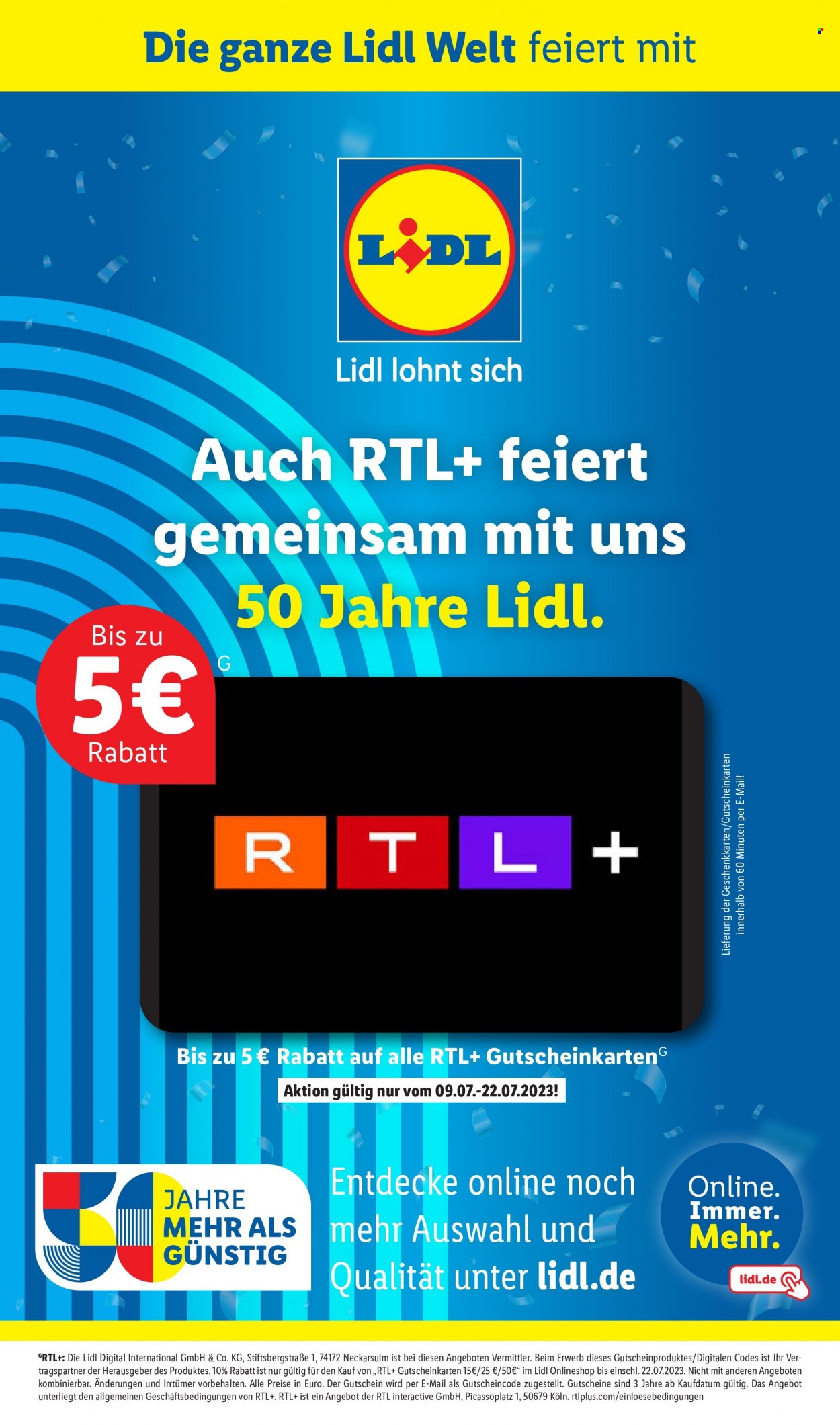 Lidl Prospekte  - 10.07.2023 - 15.07.2023. Seite 58