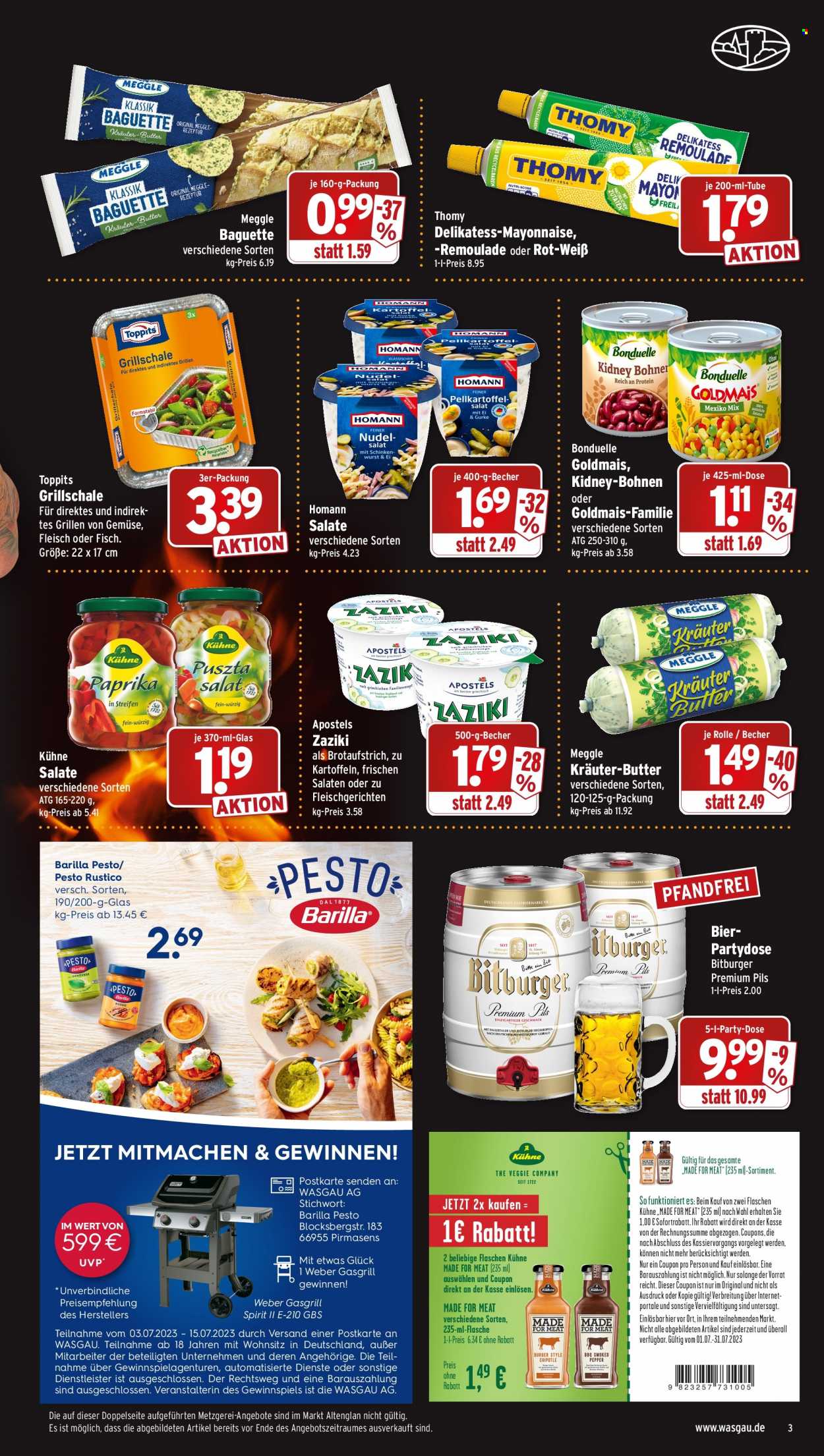 Wasgau Prospekte  - 3.07.2023 - 8.07.2023. Seite 3