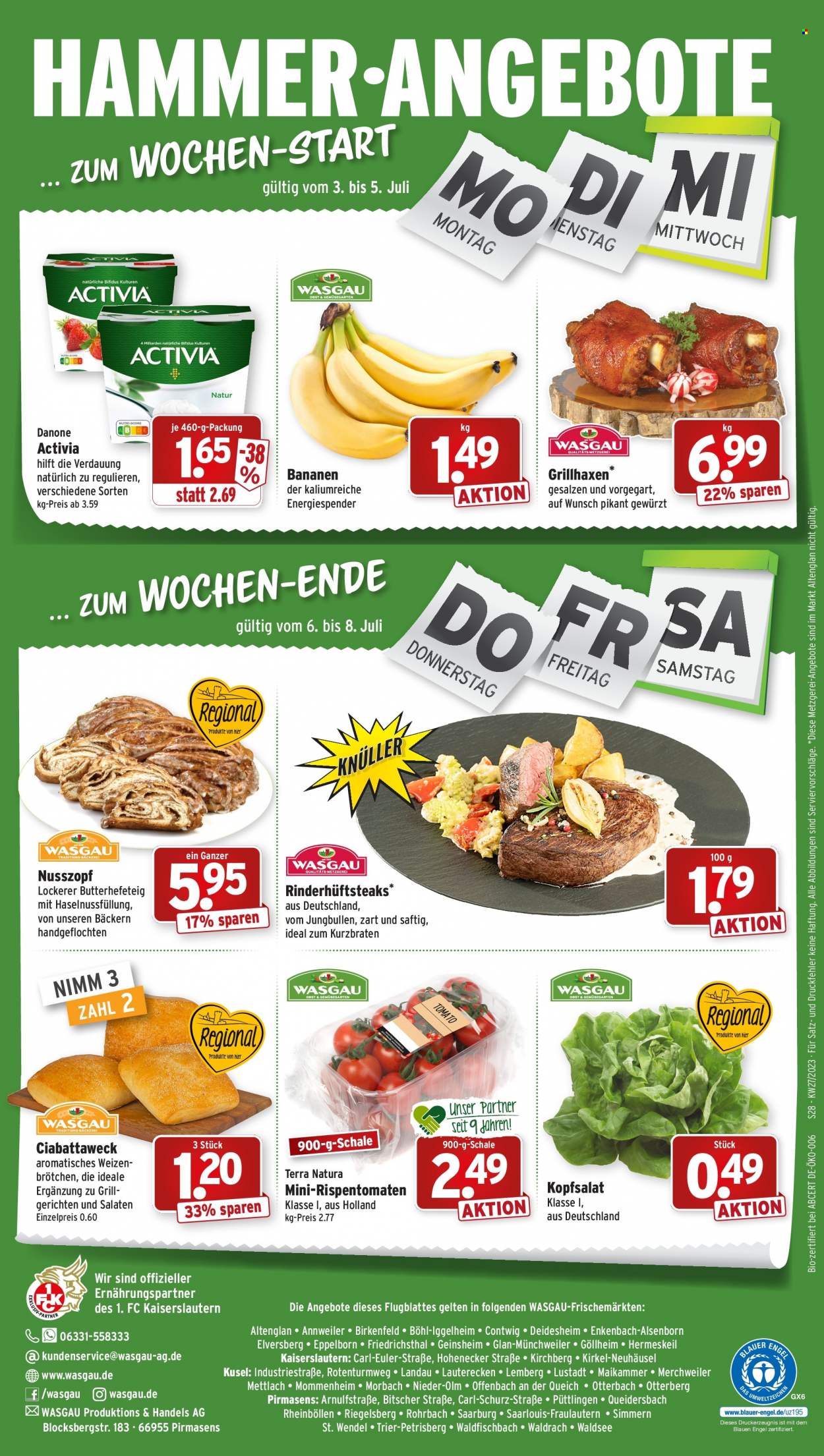 Wasgau Prospekte  - 3.07.2023 - 8.07.2023. Seite 28