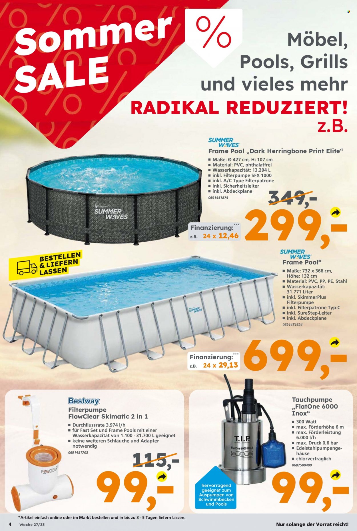 Globus Baumarkt Prospekte  - 3.07.2023 - 8.07.2023. Seite 4