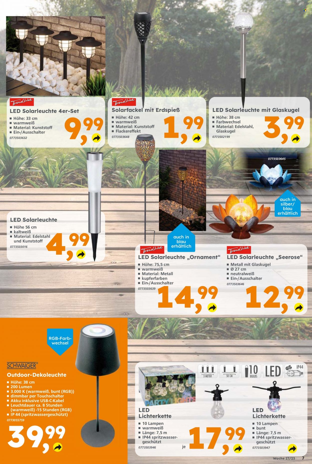 Globus Baumarkt Prospekte  - 3.07.2023 - 8.07.2023. Seite 7
