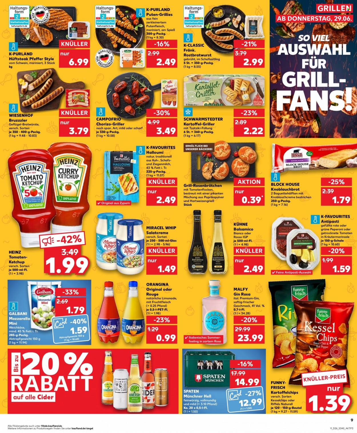 Kaufland Prospekte  - 6.07.2023 - 12.07.2023. Seite 9