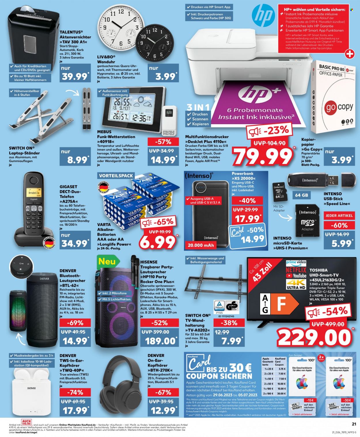 Kaufland Prospekte  - 6.07.2023 - 12.07.2023. Seite 21