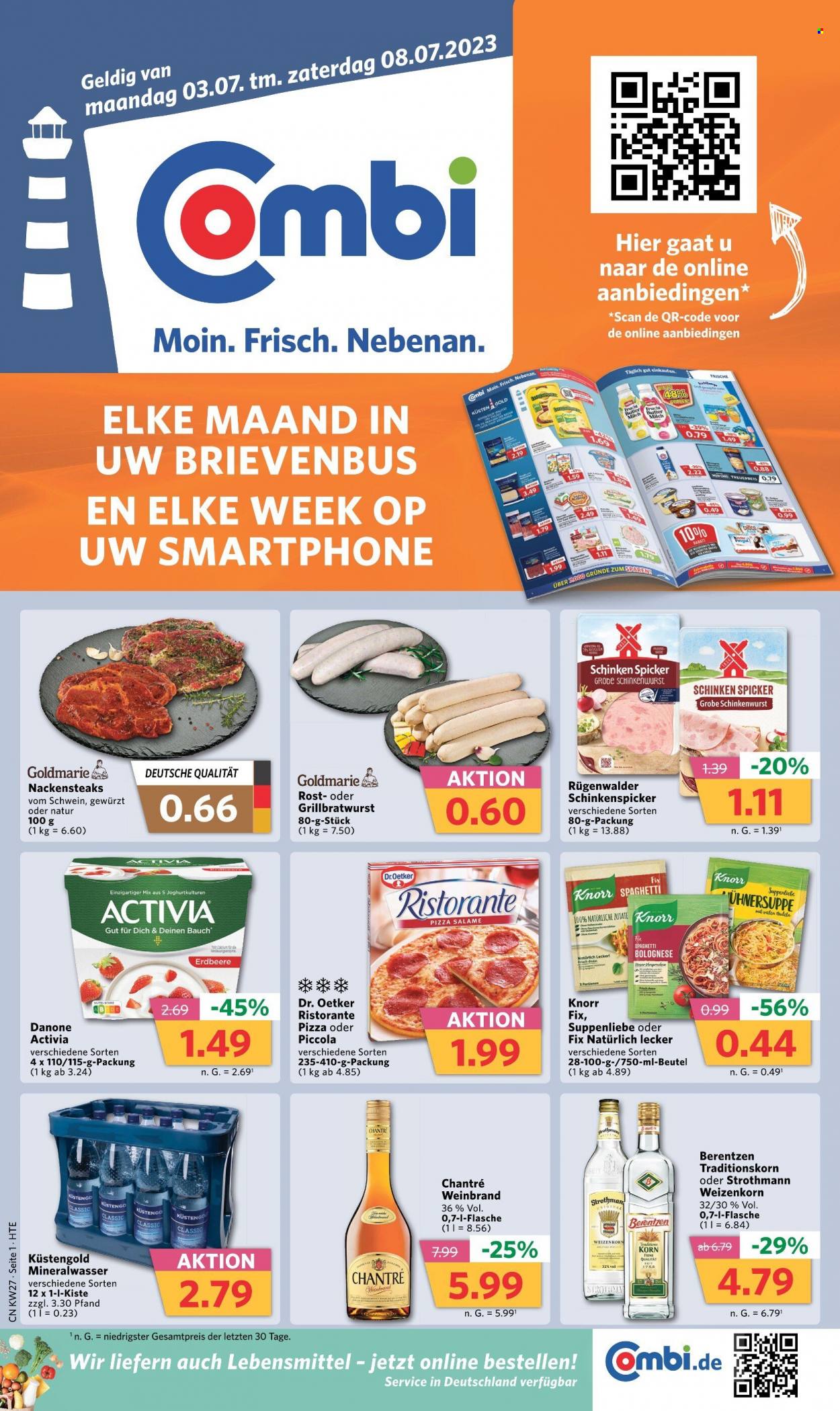 Combi Prospekte  - 3.07.2023 - 8.07.2023. Seite 1
