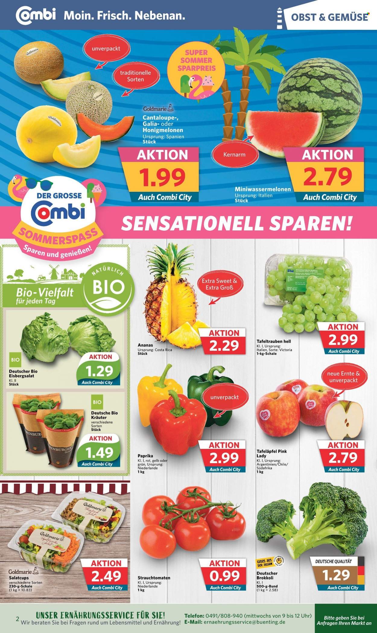 Combi Prospekte  - 3.07.2023 - 8.07.2023. Seite 2