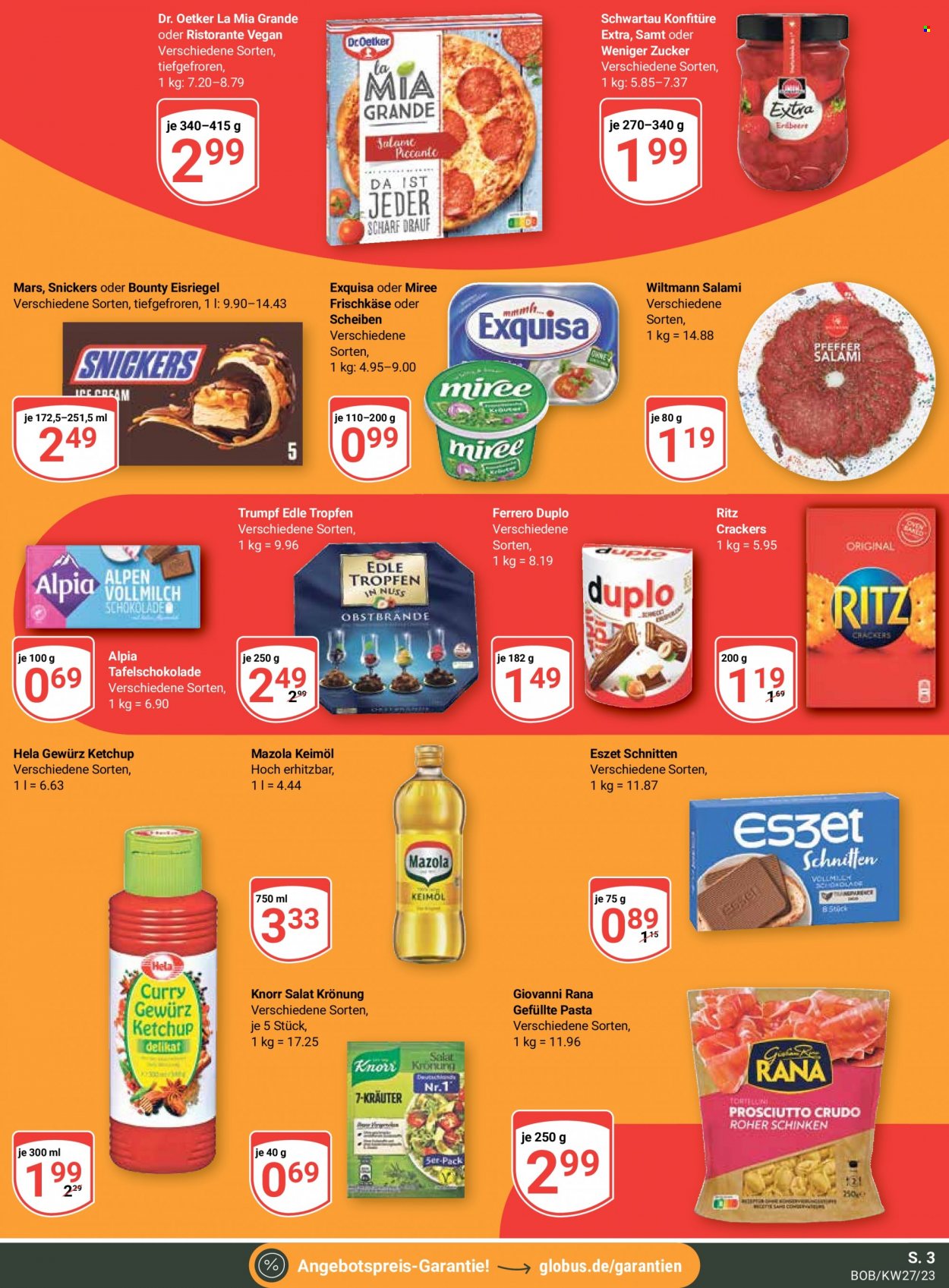 Globus Prospekte  - 3.07.2023 - 8.07.2023. Seite 3