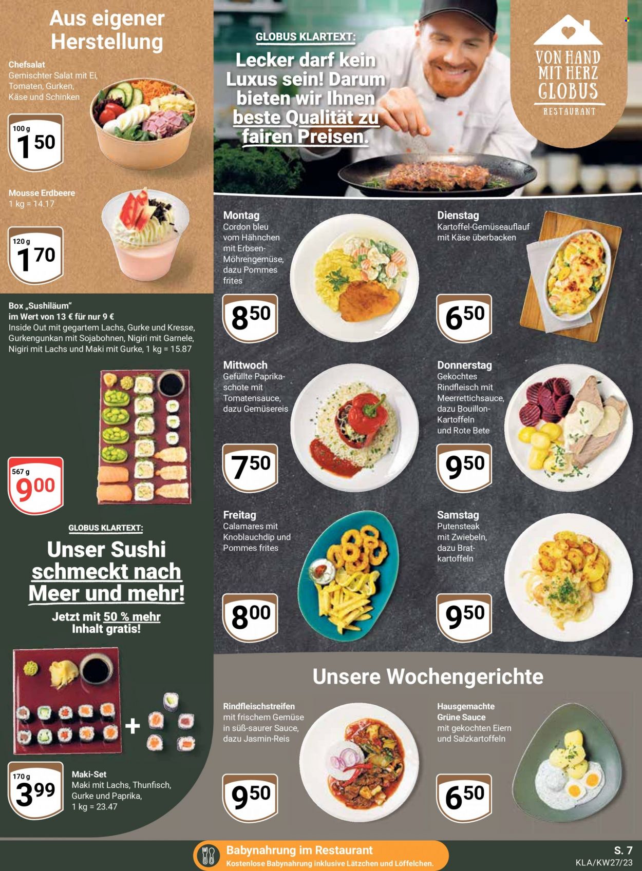 Globus Prospekte  - 3.07.2023 - 8.07.2023. Seite 9