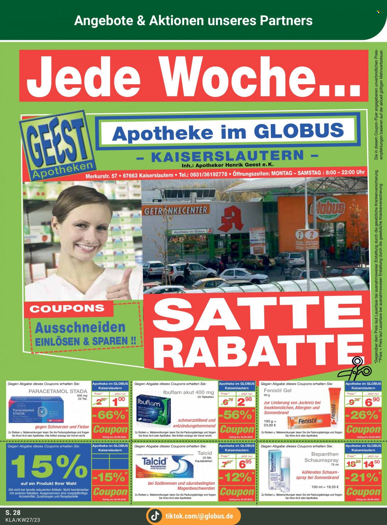 Globus Prospekte  - 3.07.2023 - 8.07.2023. Seite 30