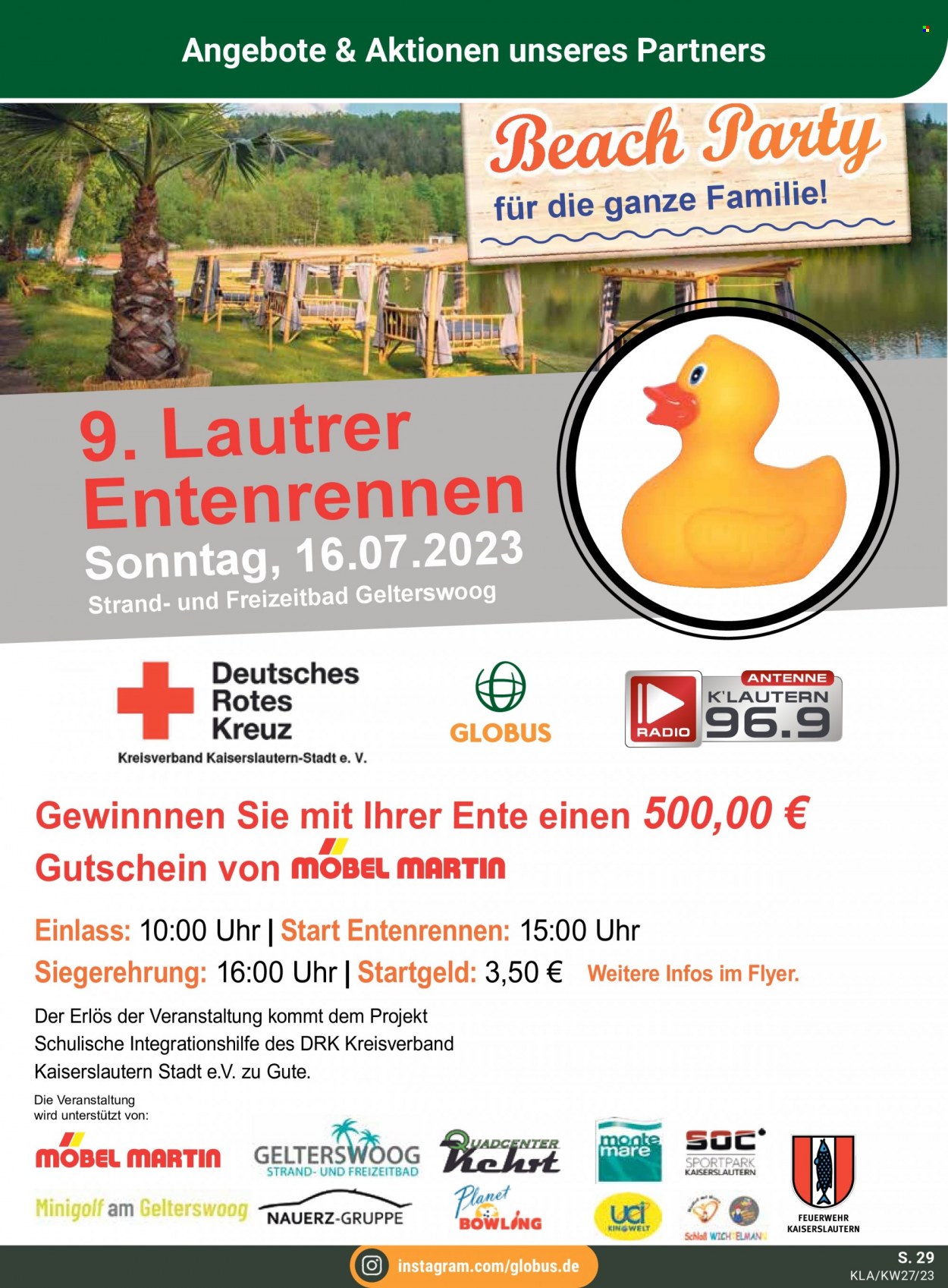 Globus Prospekte  - 3.07.2023 - 8.07.2023. Seite 31