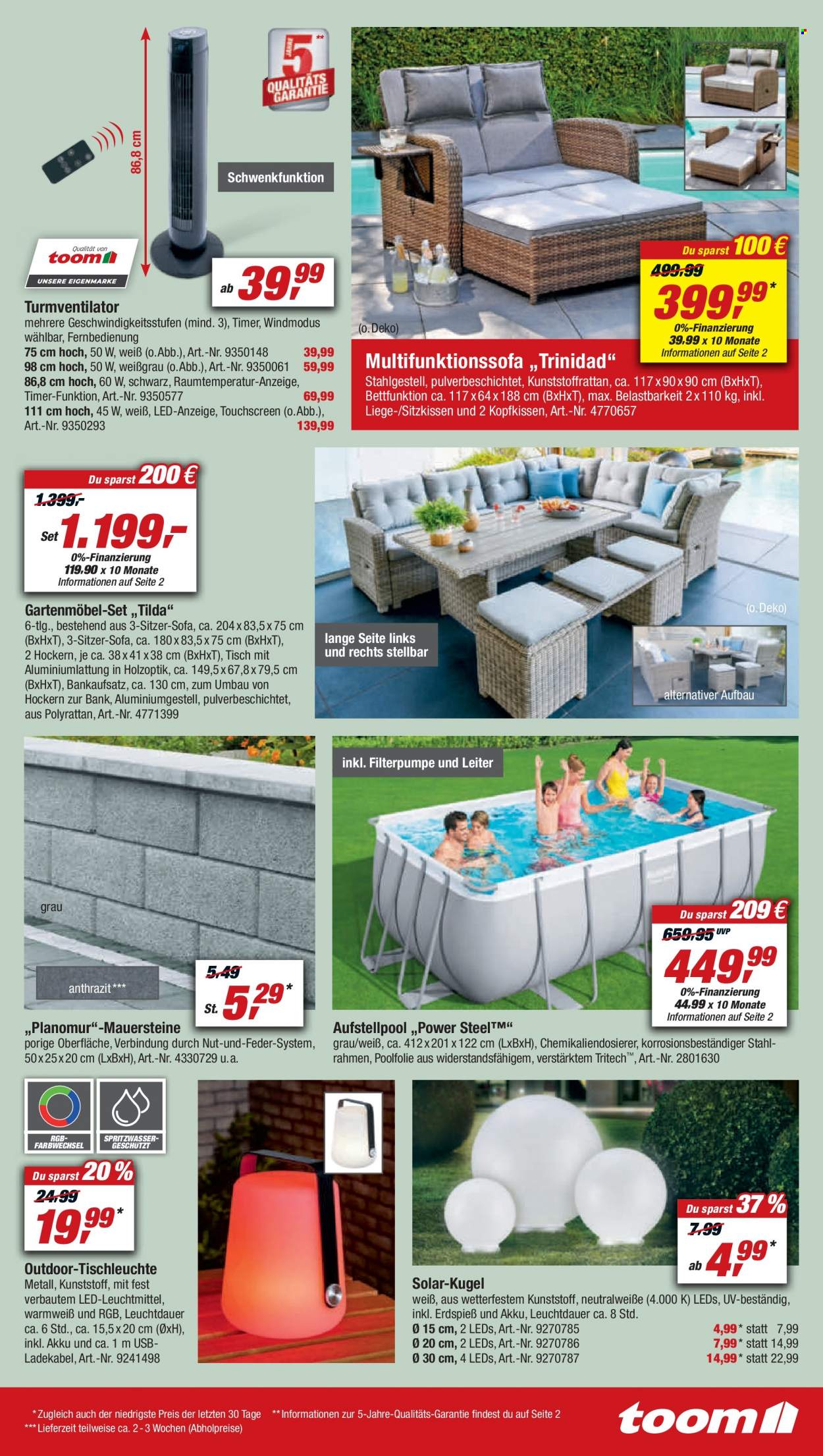 toom Baumarkt Prospekte  - 8.07.2023 - 14.07.2023. Seite 5