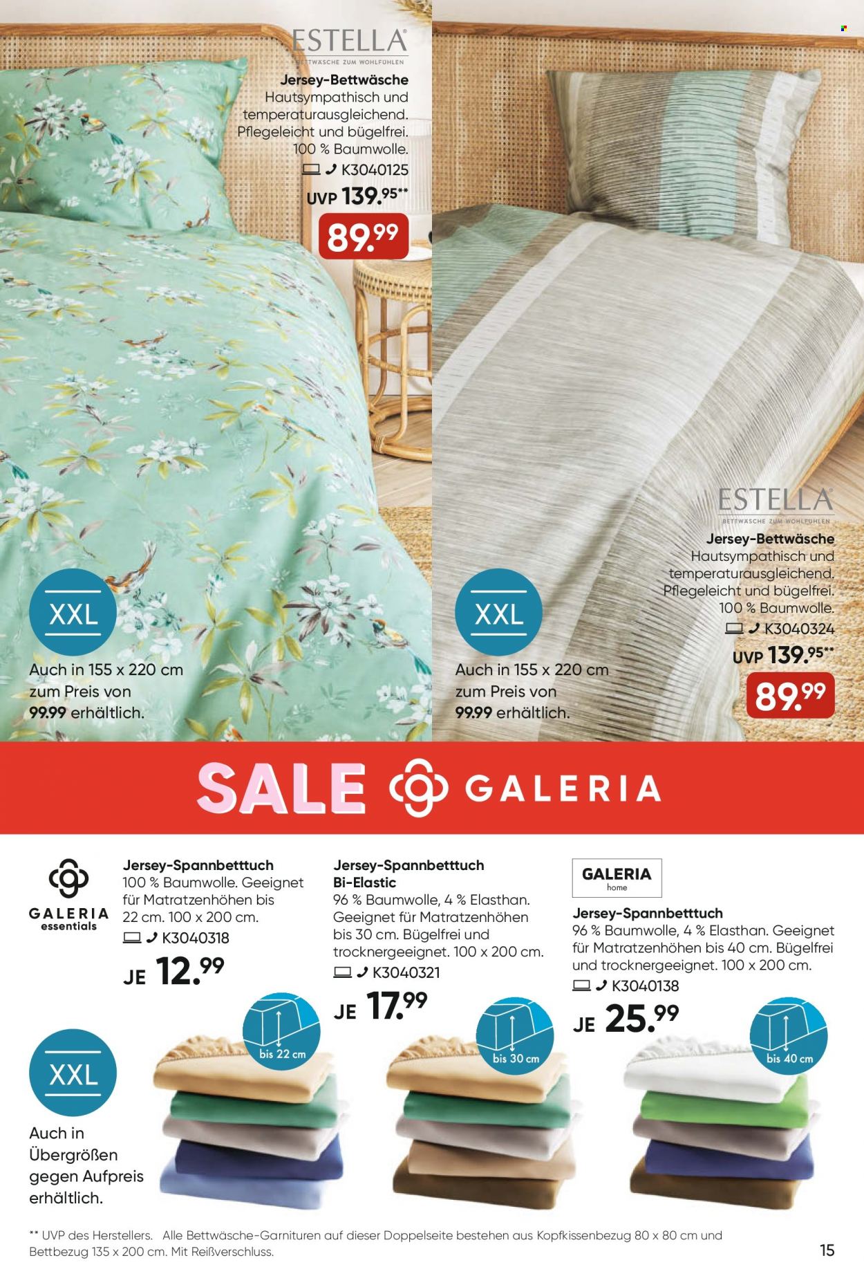 GALERIA Karstadt Kaufhof Prospekte  - 5.07.2023 - 11.07.2023. Seite 15