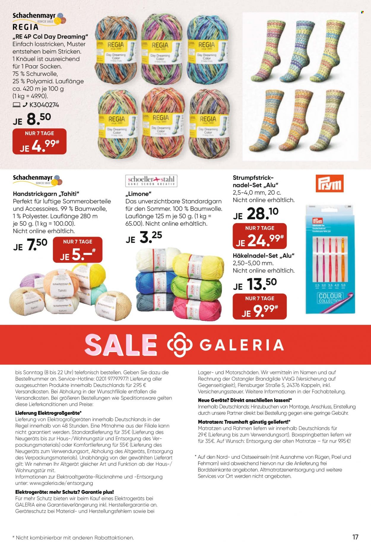 GALERIA Karstadt Kaufhof Prospekte  - 5.07.2023 - 11.07.2023. Seite 17