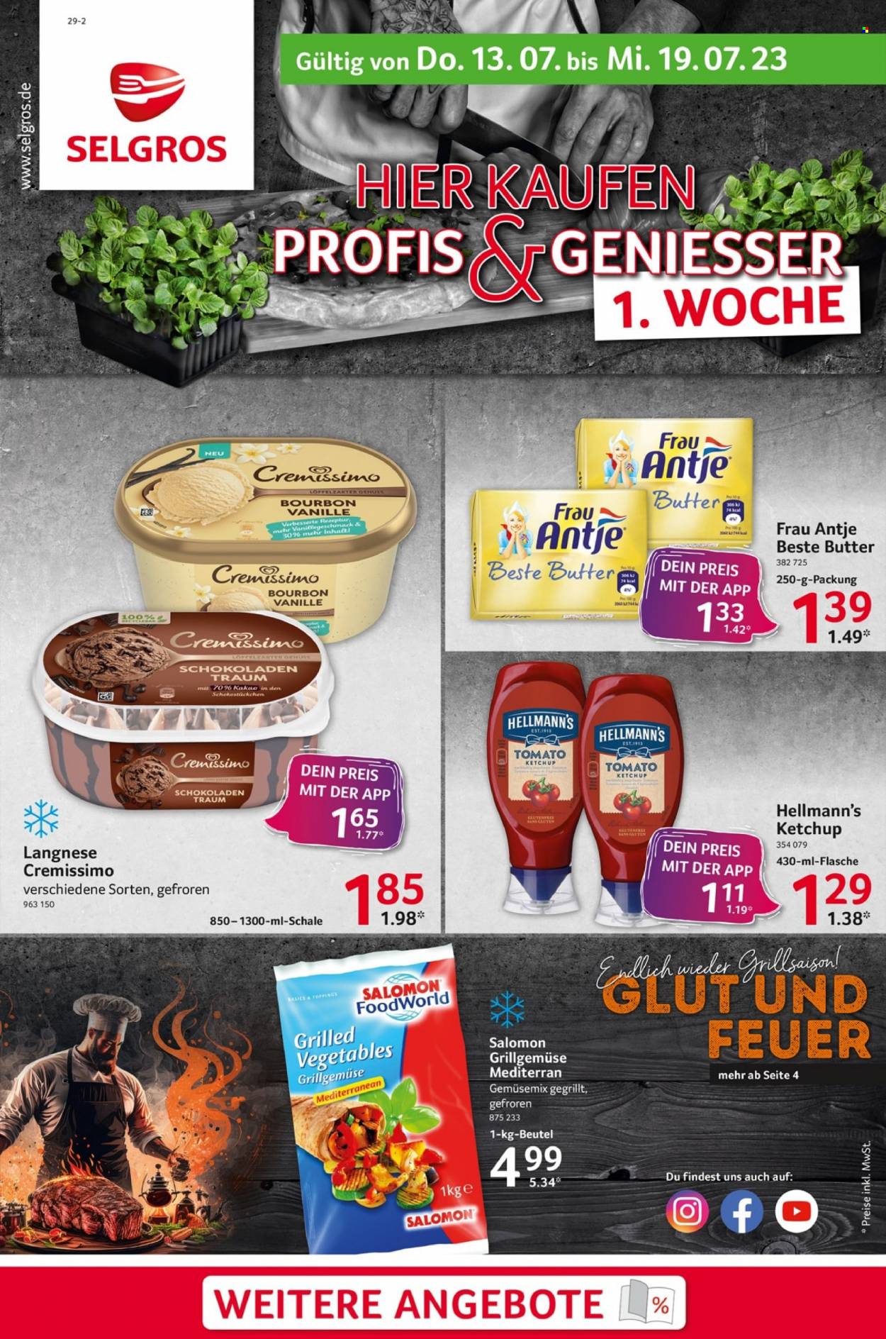 Selgros Prospekte  - 13.07.2023 - 19.07.2023. Seite 1