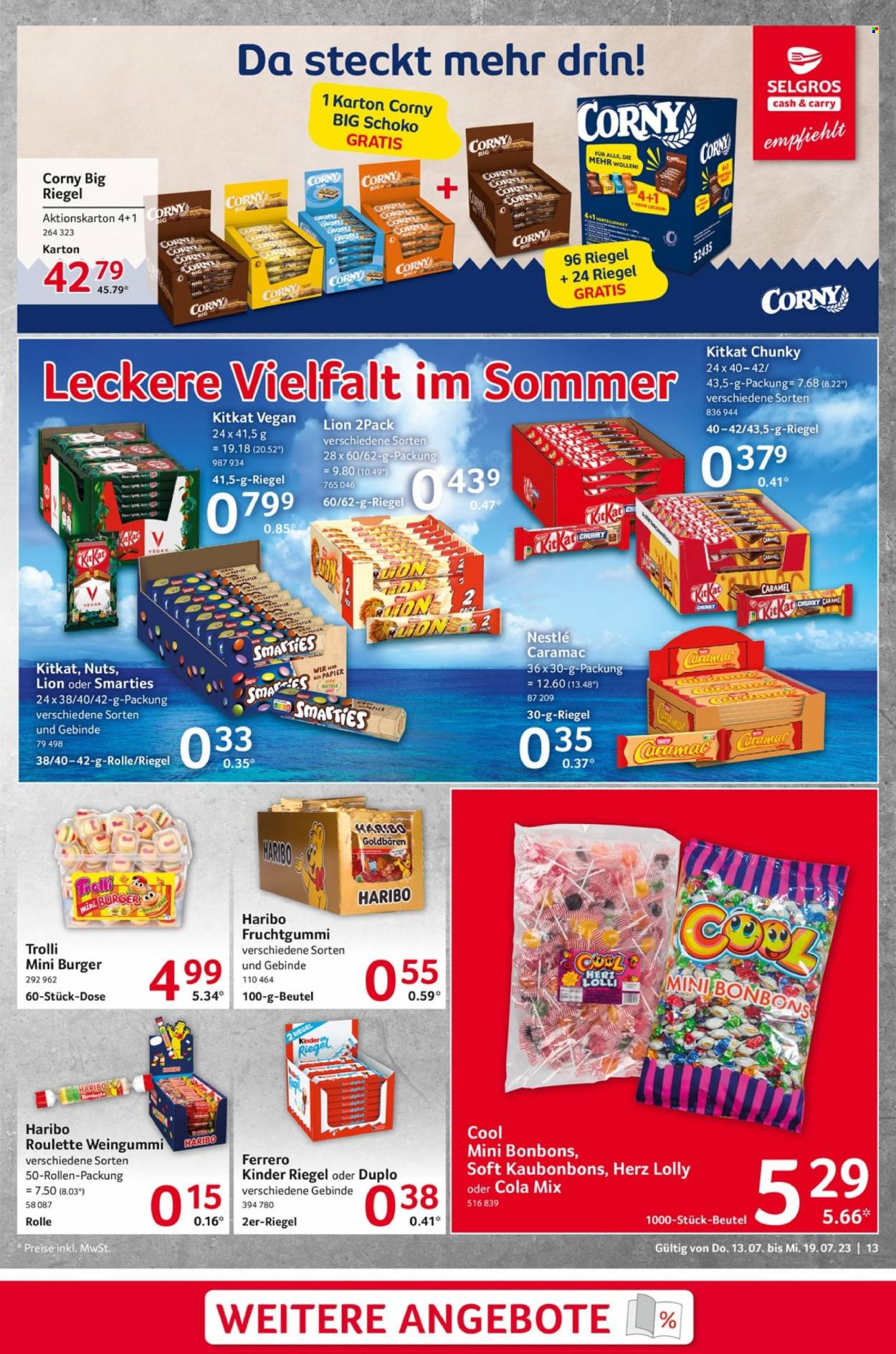 Selgros Prospekte  - 13.07.2023 - 19.07.2023. Seite 13