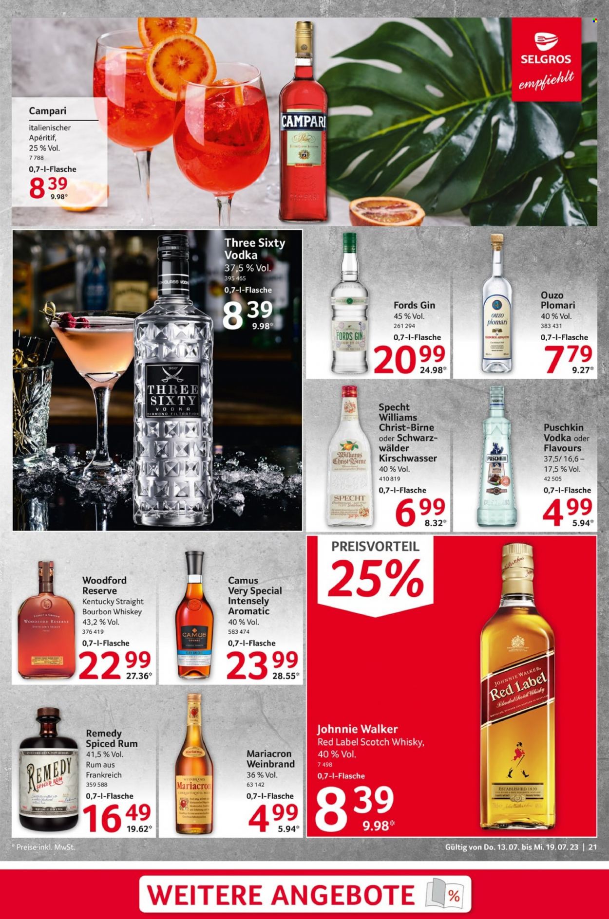 Selgros Prospekte  - 13.07.2023 - 19.07.2023. Seite 21