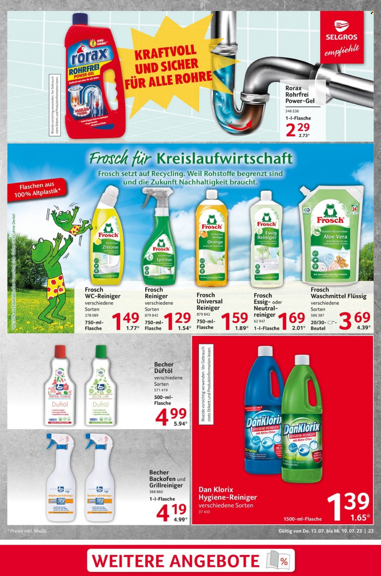 Selgros Prospekte  - 13.07.2023 - 19.07.2023. Seite 23