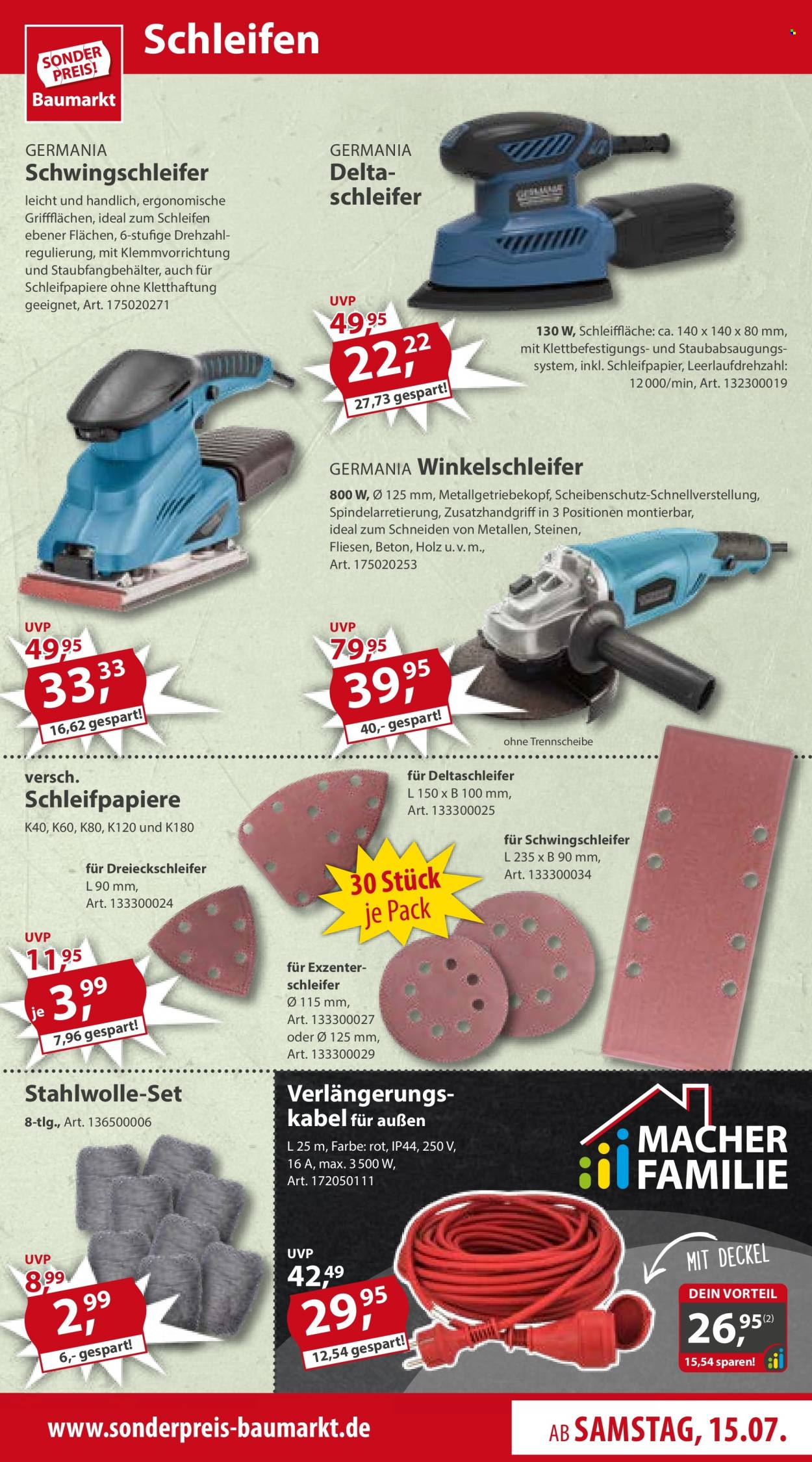 Sonderpreis-Baumarkt Prospekte  - 15.07.2023 - 21.07.2023. Seite 13
