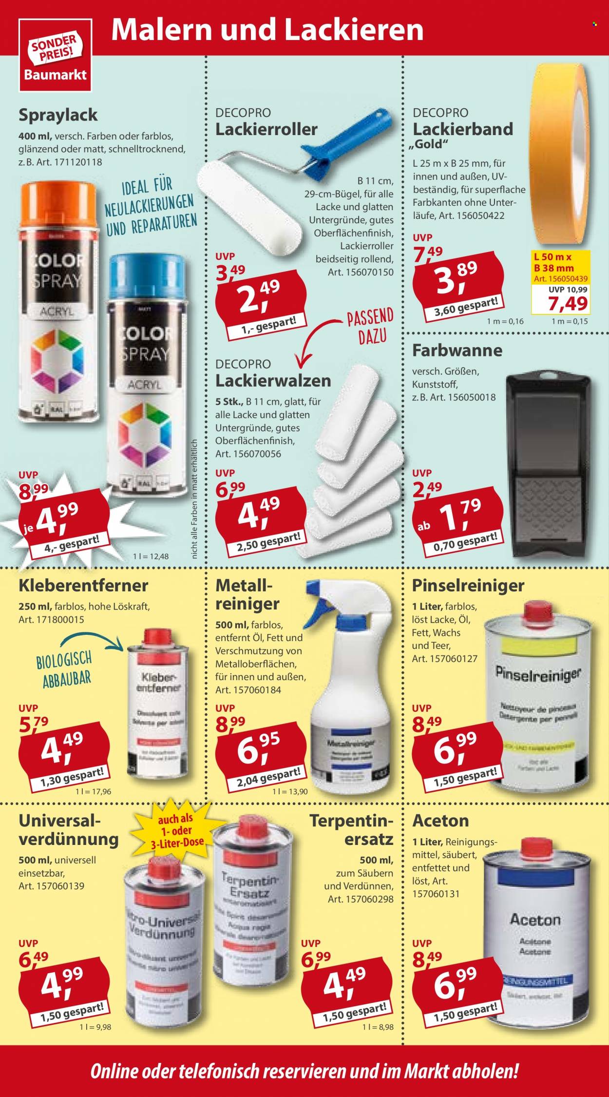 Sonderpreis-Baumarkt Prospekte  - 15.07.2023 - 21.07.2023. Seite 16