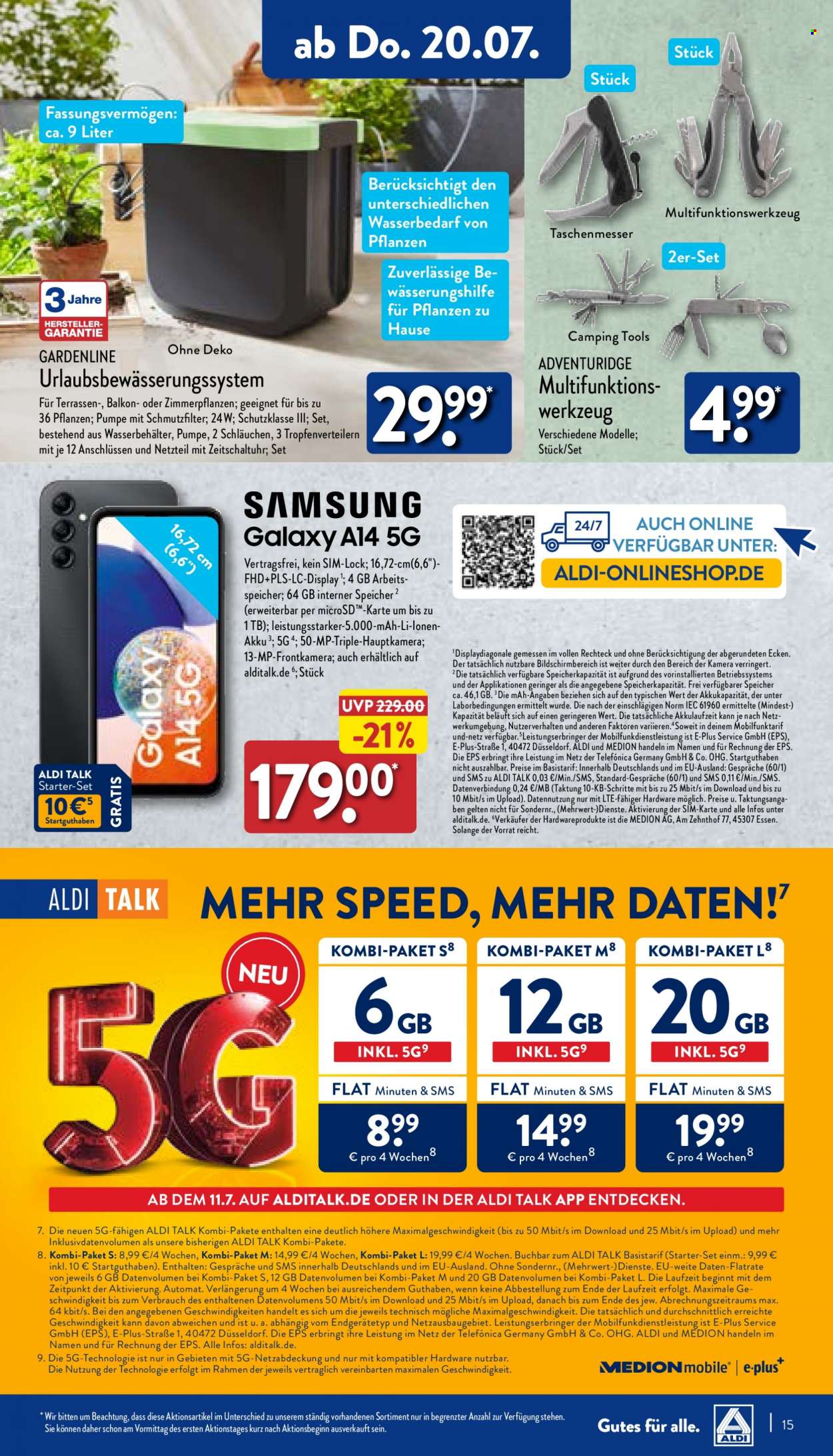 ALDI Nord Prospekte  - 17.07.2023 - 22.07.2023. Seite 15