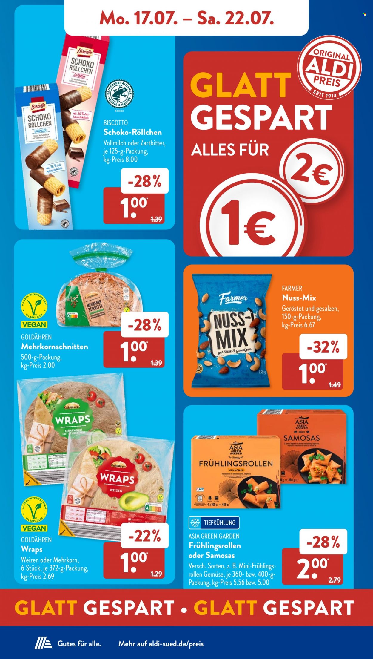 ALDI SÜD Prospekte  - 17.07.2023 - 22.07.2023. Seite 10