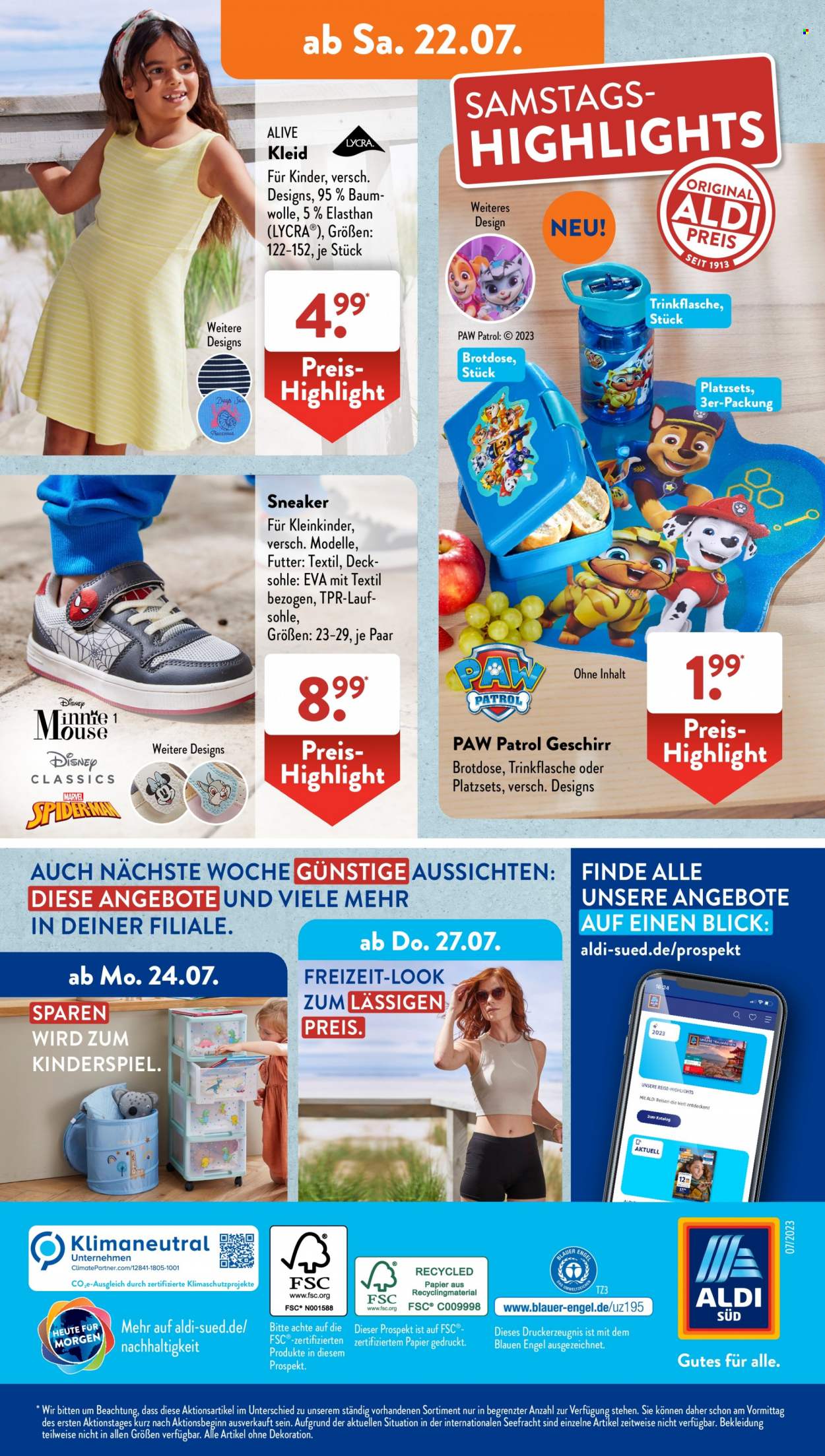 ALDI SÜD Prospekte  - 17.07.2023 - 22.07.2023. Seite 34