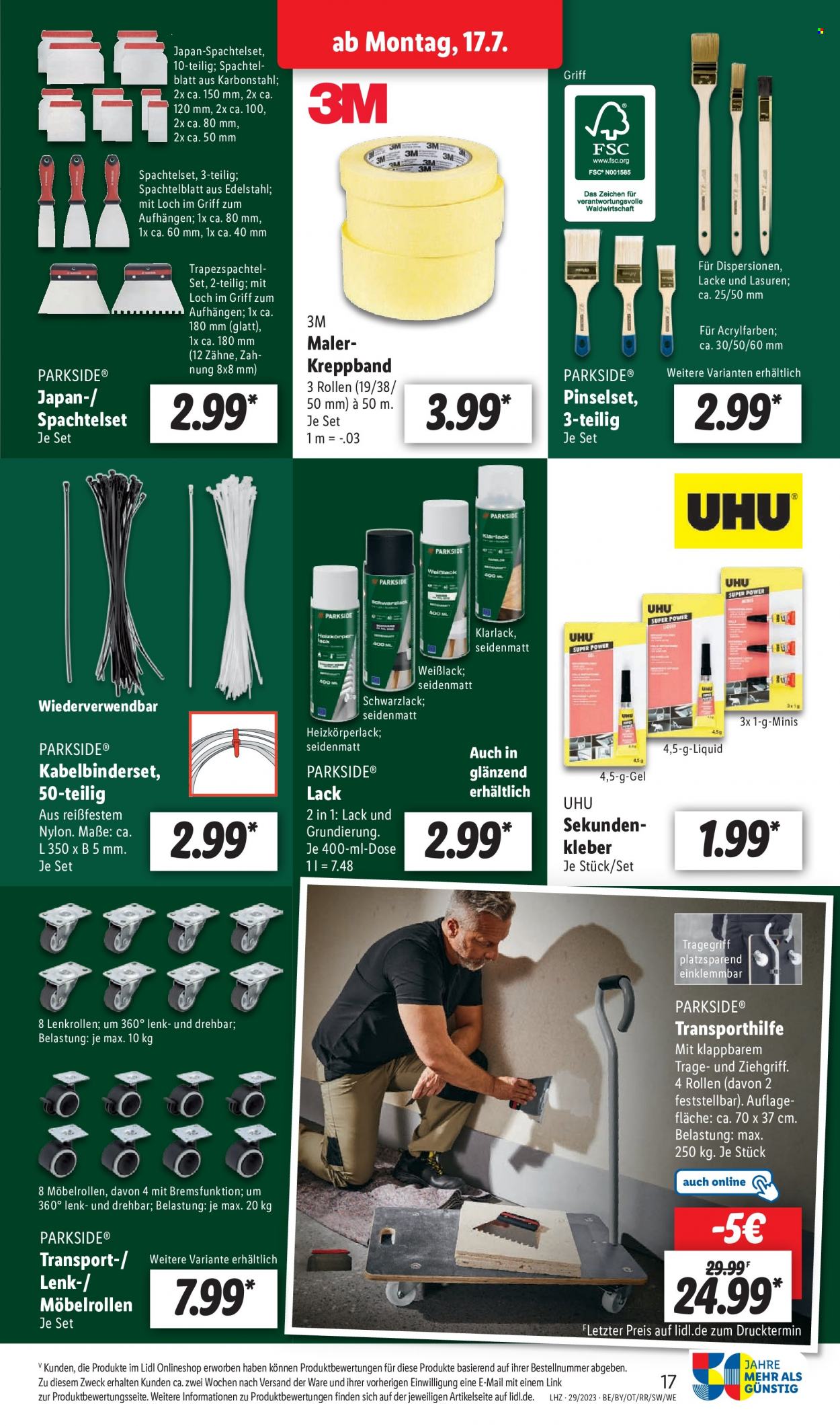 Lidl Prospekte  - 17.07.2023 - 22.07.2023. Seite 21