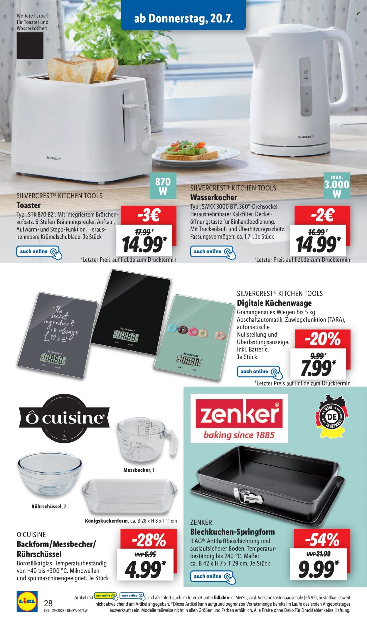 Lidl Prospekte  - 17.07.2023 - 22.07.2023. Seite 36