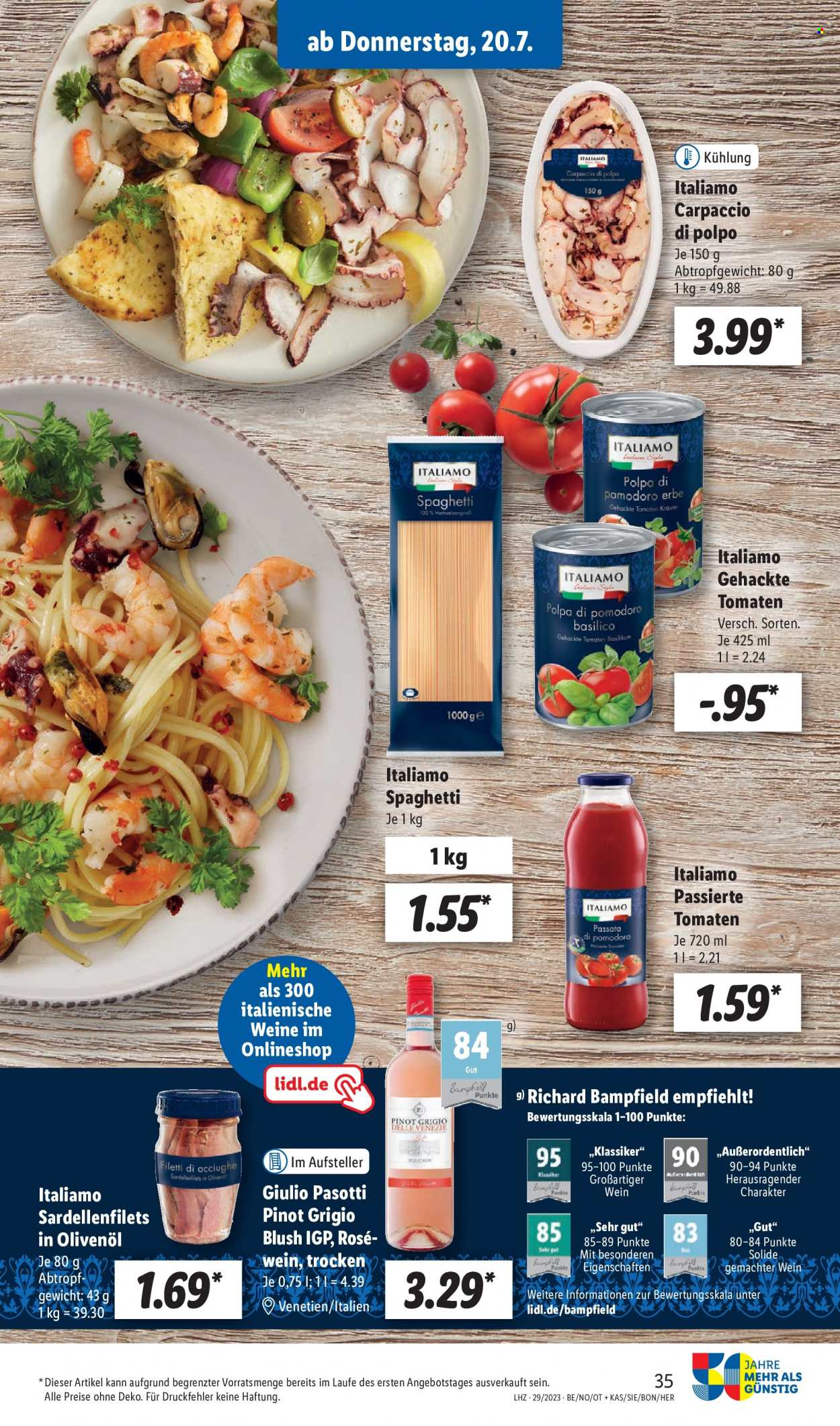 Lidl Prospekte  - 17.07.2023 - 22.07.2023. Seite 43
