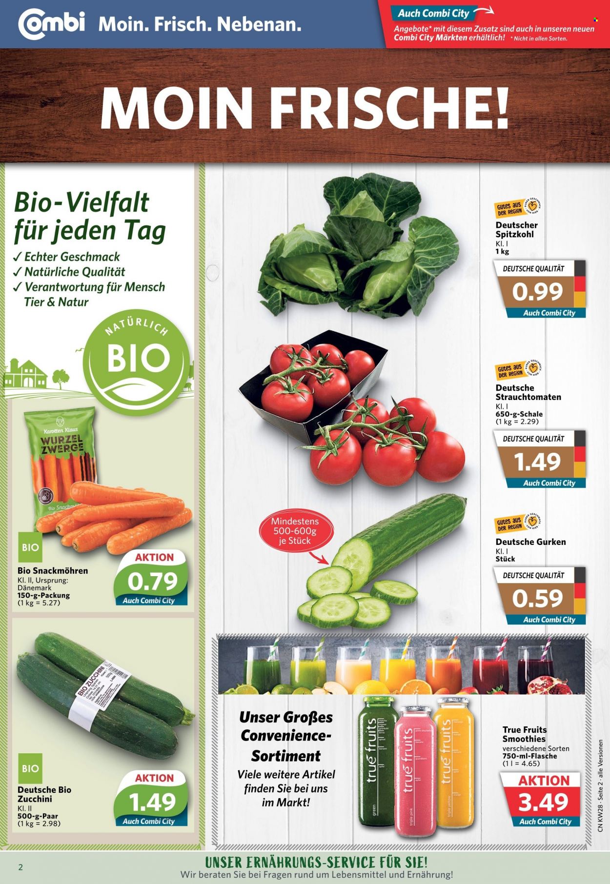 Combi Prospekte  - 10.07.2023 - 15.07.2023. Seite 2