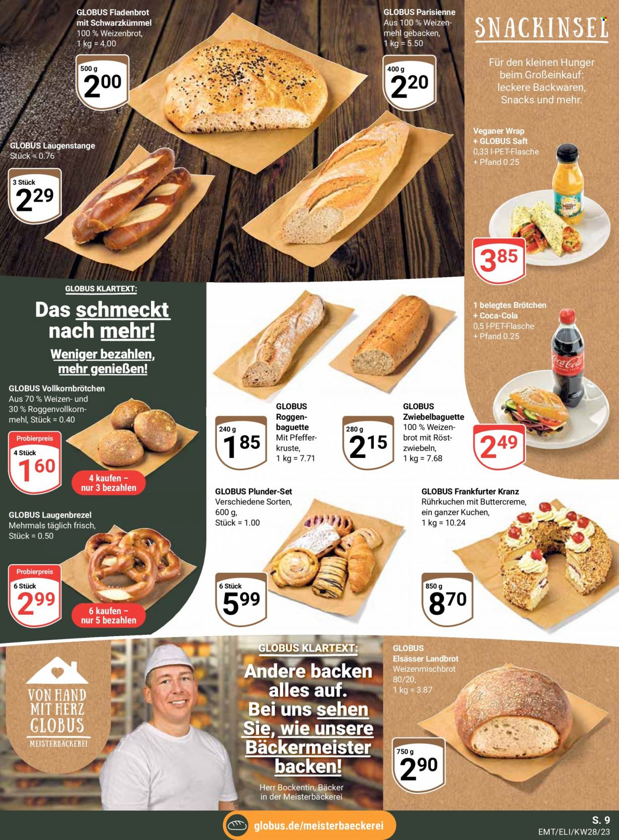 Globus Prospekte  - 10.07.2023 - 15.07.2023. Seite 9