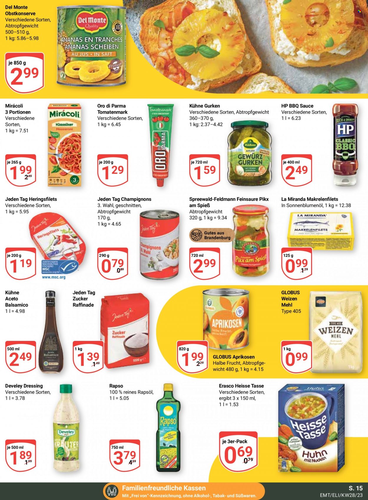 Globus Prospekte  - 10.07.2023 - 15.07.2023. Seite 15