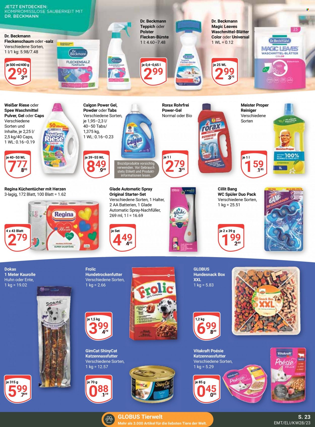 Globus Prospekte  - 10.07.2023 - 15.07.2023. Seite 23
