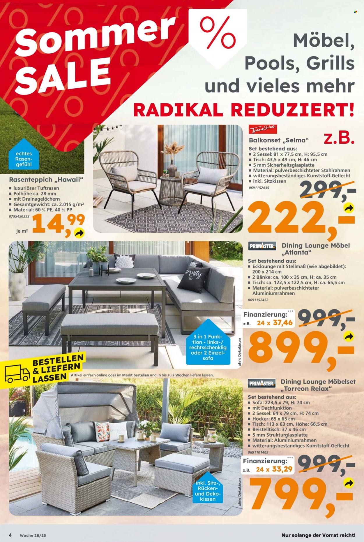 Globus Baumarkt Prospekte  - 10.07.2023 - 15.07.2023. Seite 4