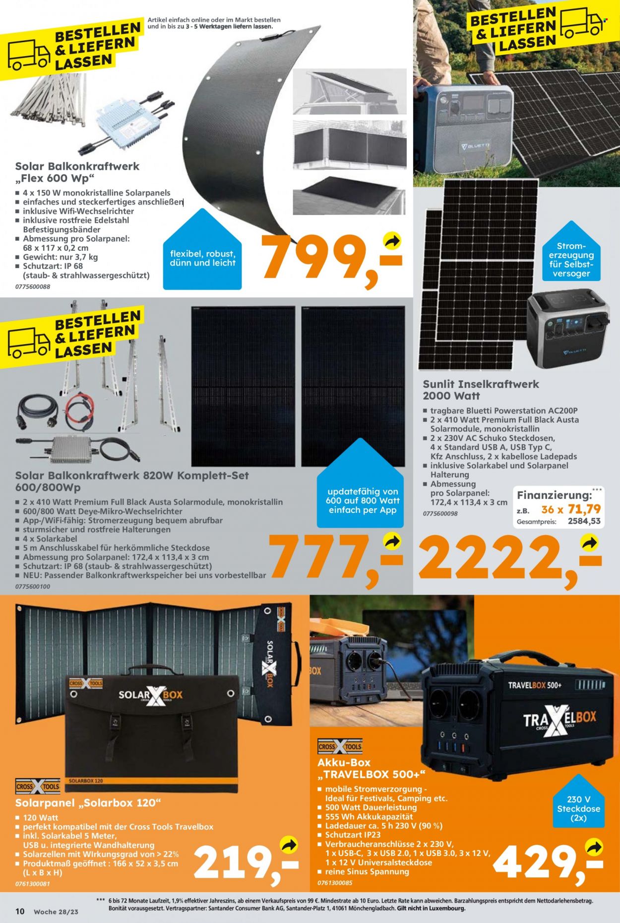 Globus Baumarkt Prospekte  - 10.07.2023 - 15.07.2023. Seite 10