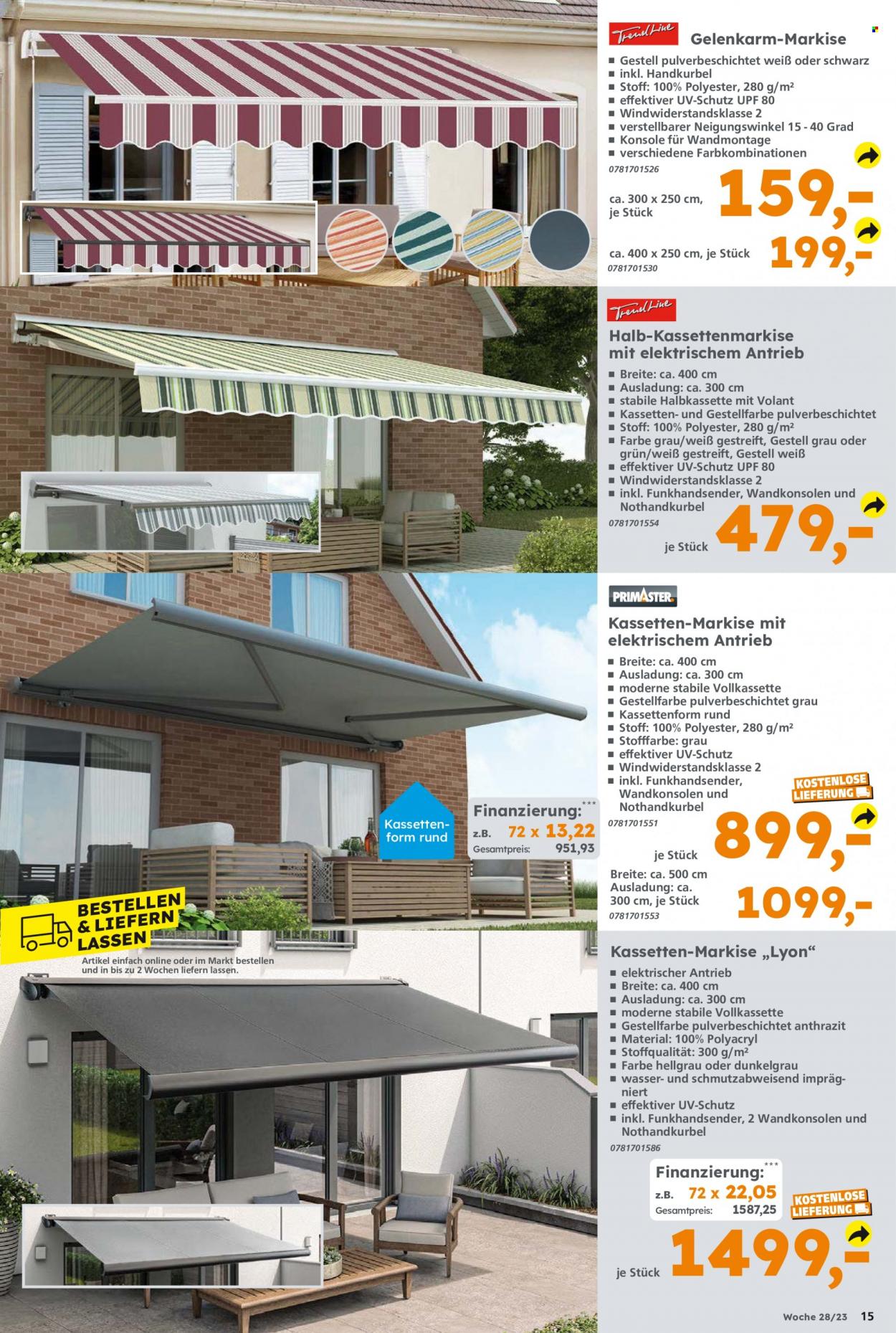 Globus Baumarkt Prospekte  - 10.07.2023 - 15.07.2023. Seite 15