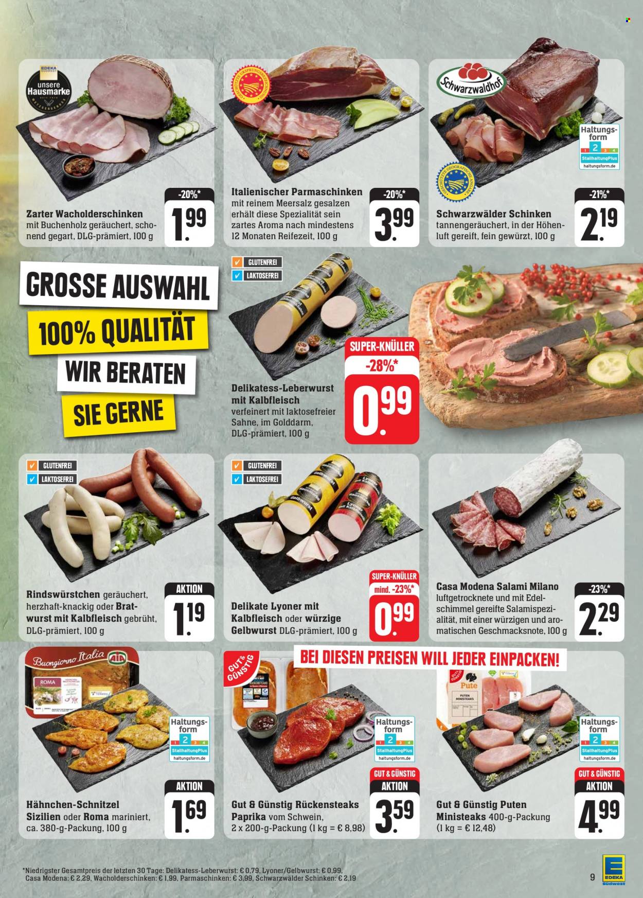 Edeka Prospekte  - 10.07.2023 - 15.07.2023. Seite 9