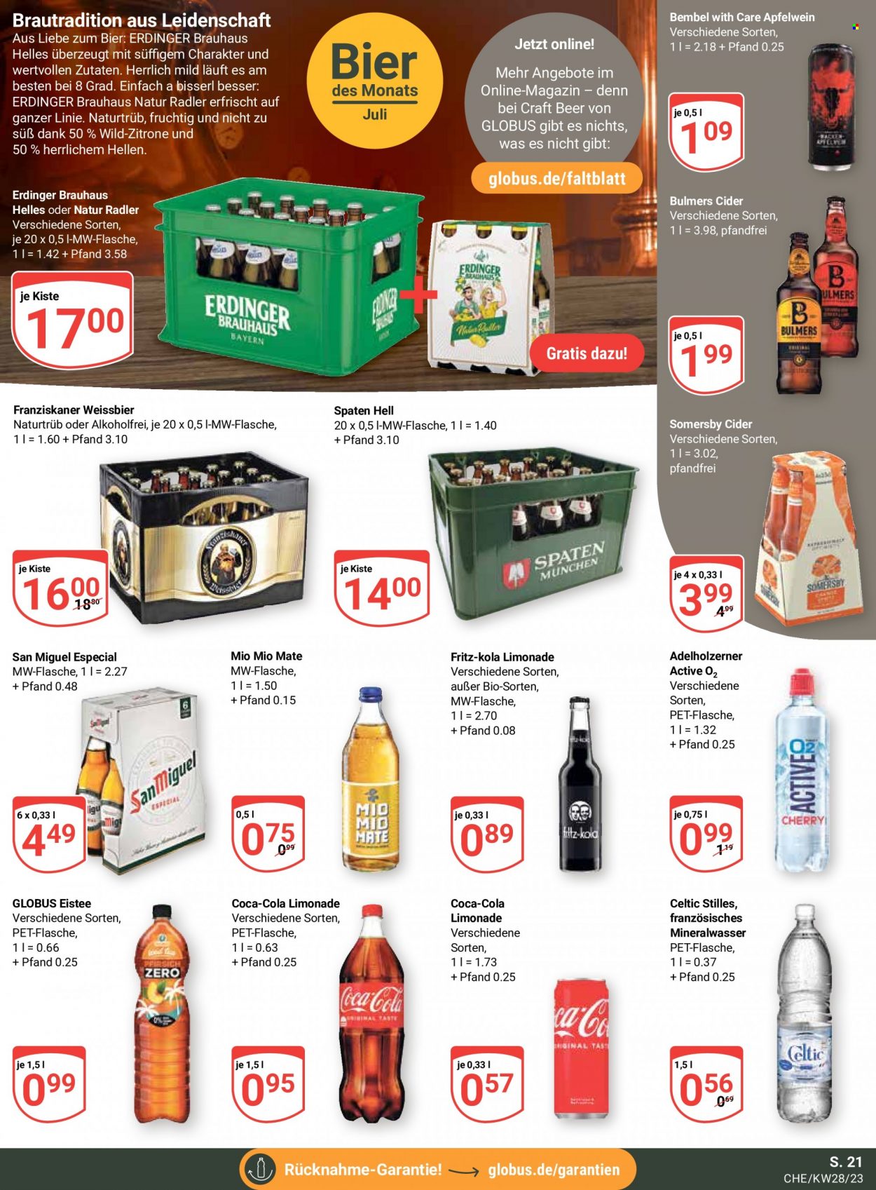 Globus Prospekte  - 10.07.2023 - 15.07.2023. Seite 24