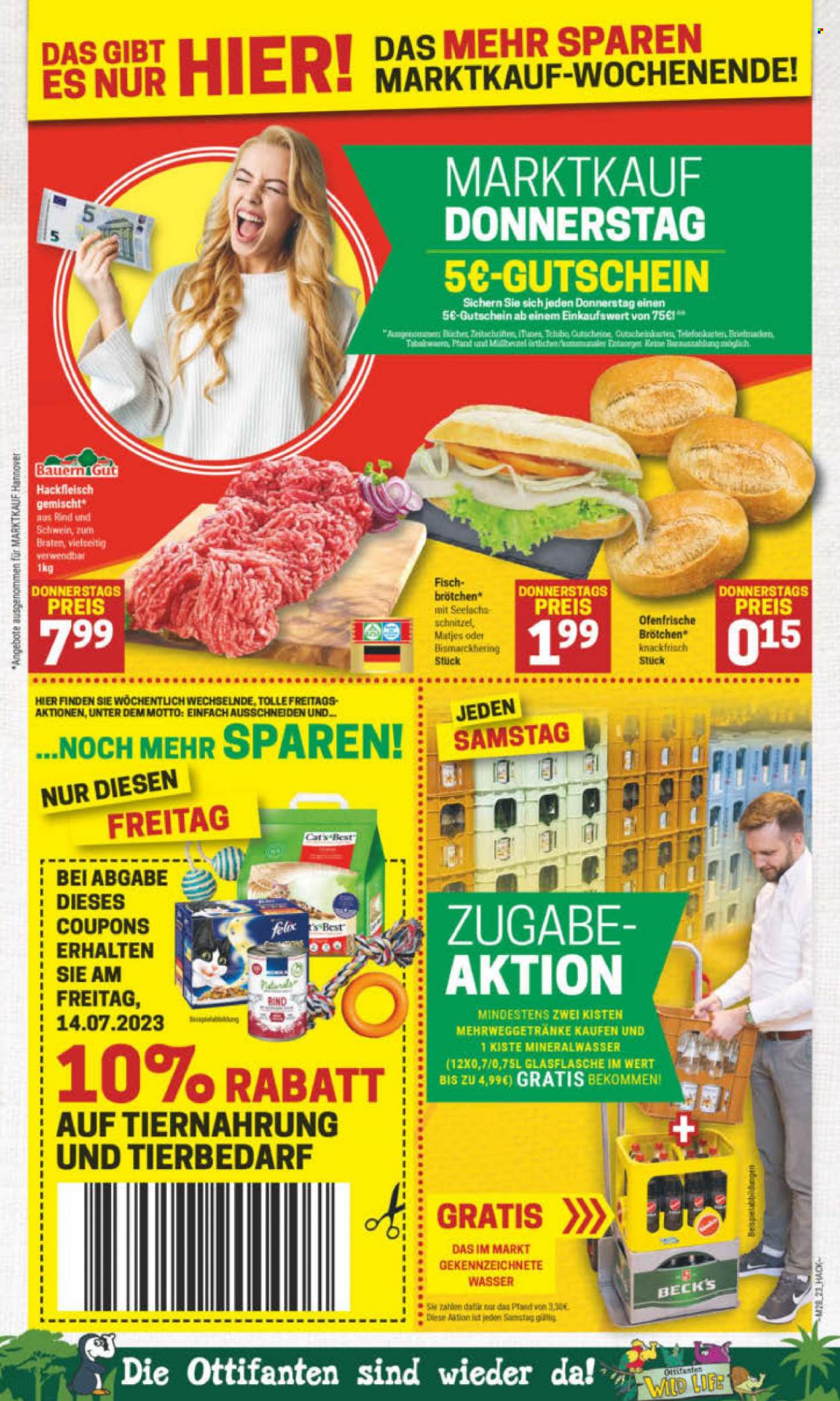 Marktkauf Prospekte  - 10.07.2023 - 15.07.2023. Seite 23