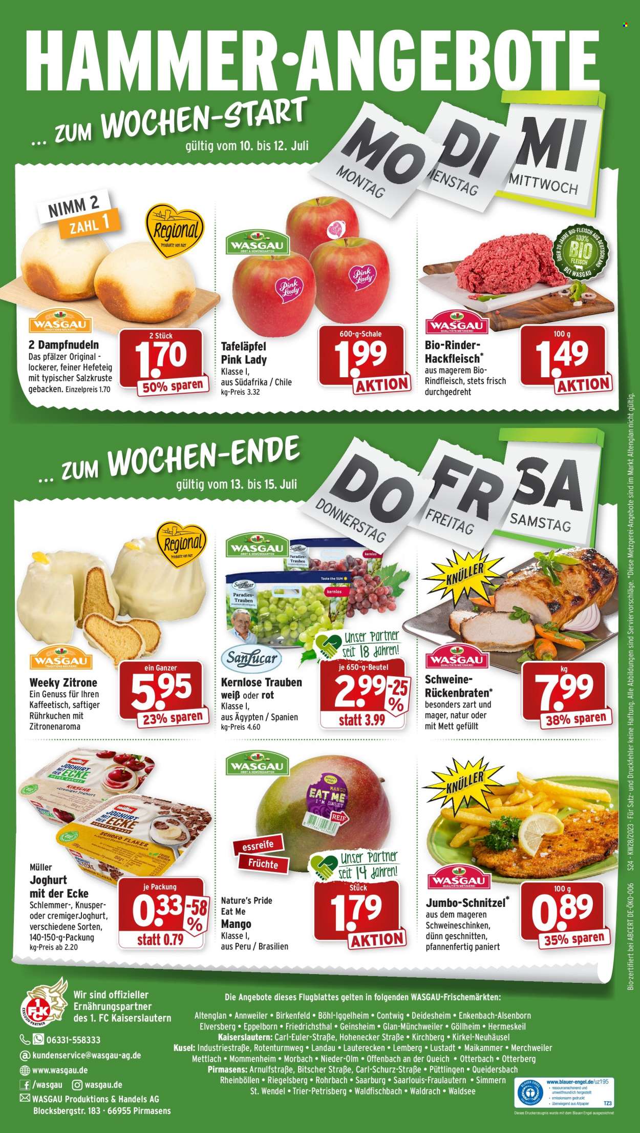 Wasgau Prospekte  - 10.07.2023 - 15.07.2023. Seite 24