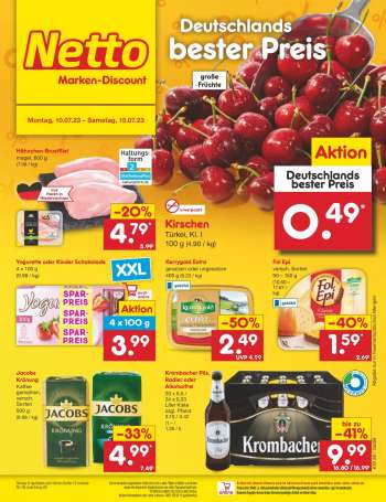 Prospekte Netto Marken-Discount - 10.07.2023 - 15.07.2023.